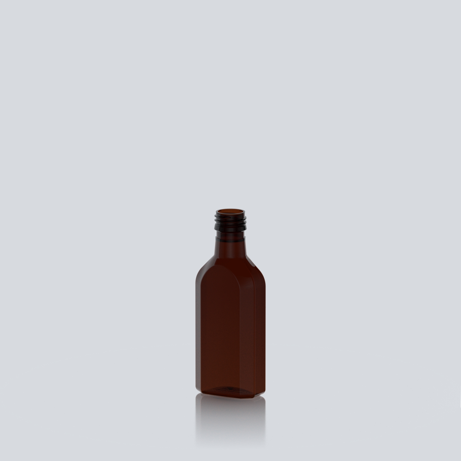 200ml Meplat PET Bottle - 28ROPP - Amber