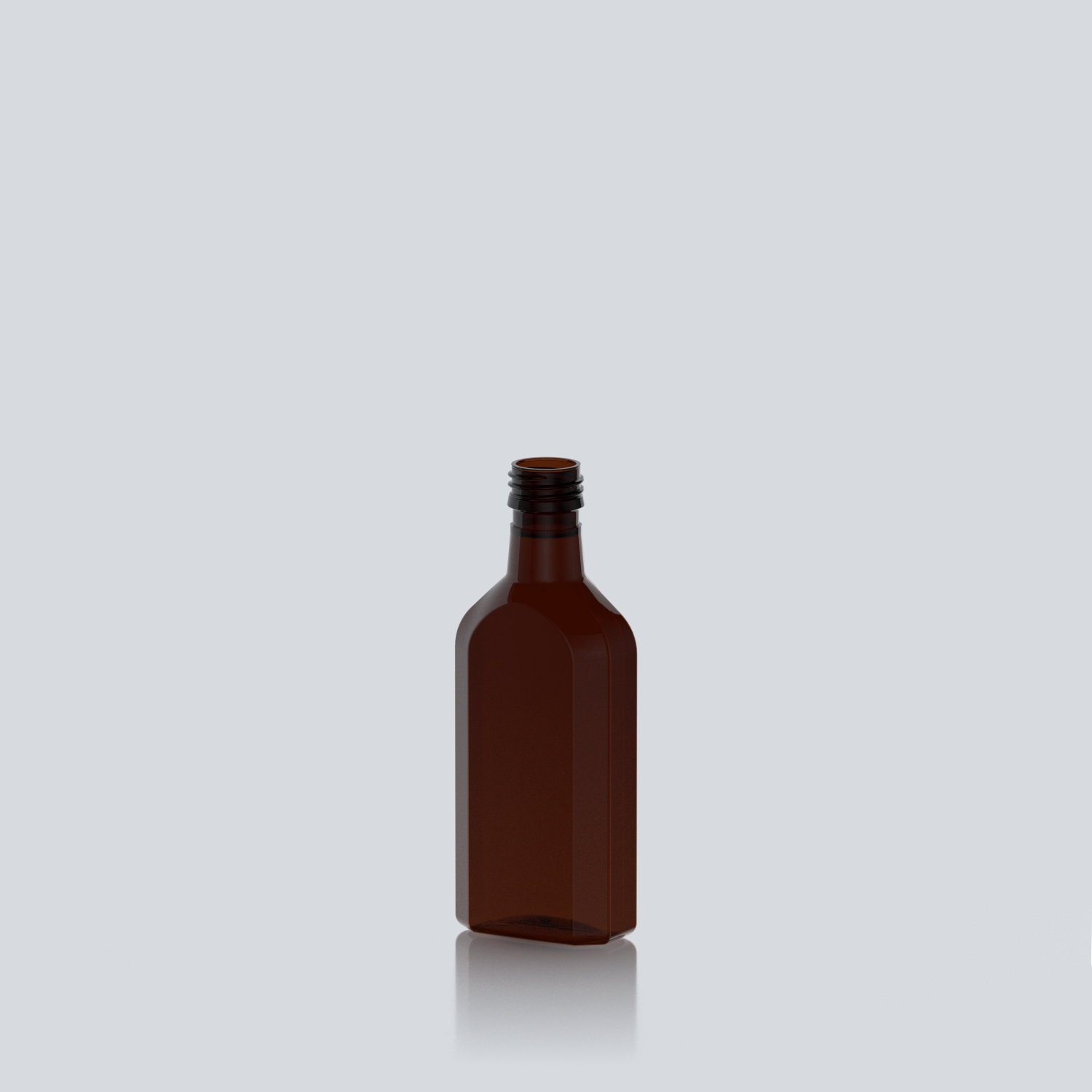 250ml Meplat PET Bottle - 28ROPP - Amber