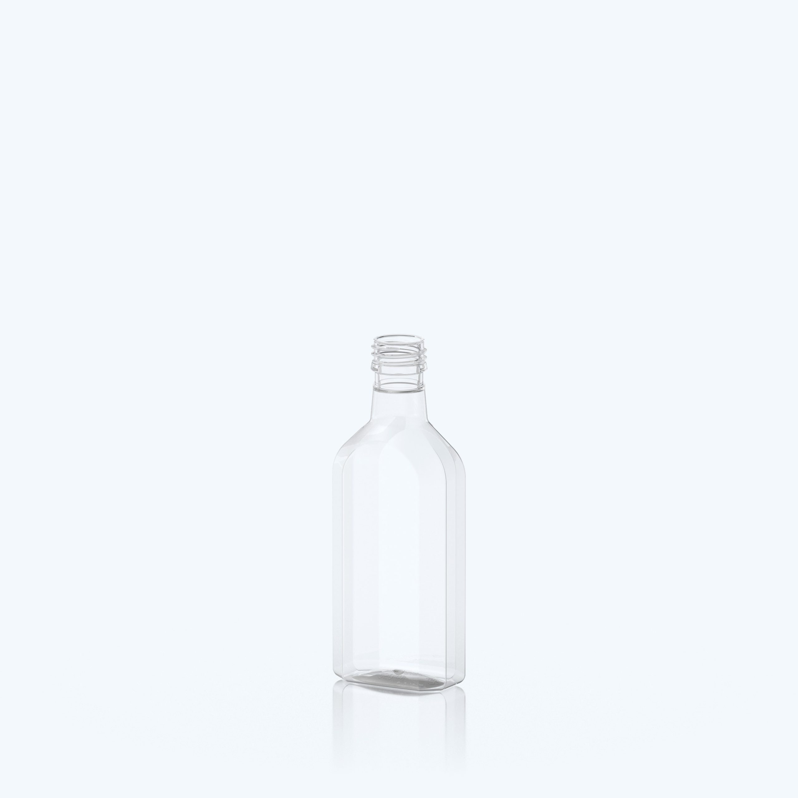 250ml Meplat PET Bottle - 28ROPP - Clear