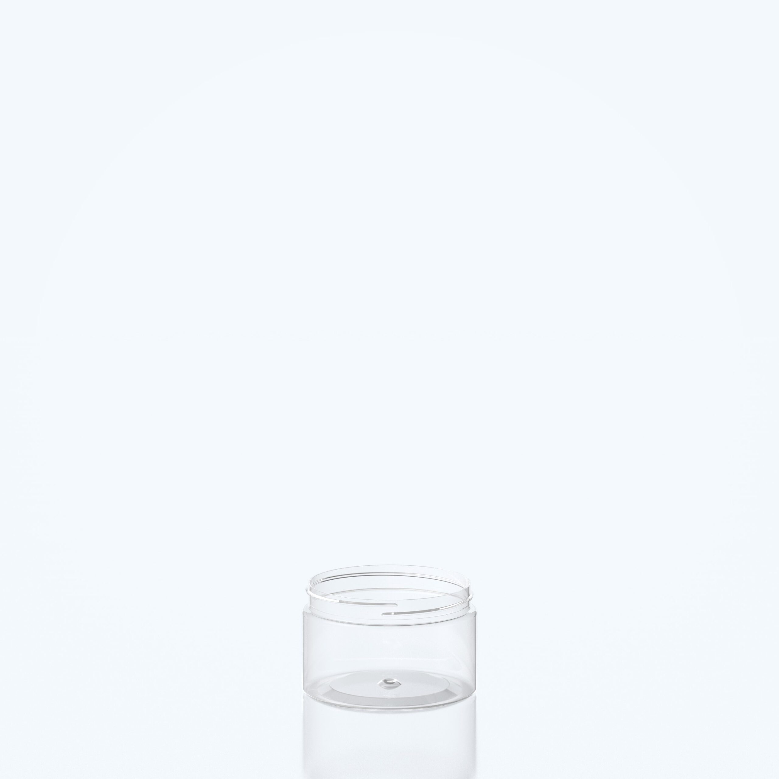 250ml Cylindrical PET Jar - 89SP400 - Clear