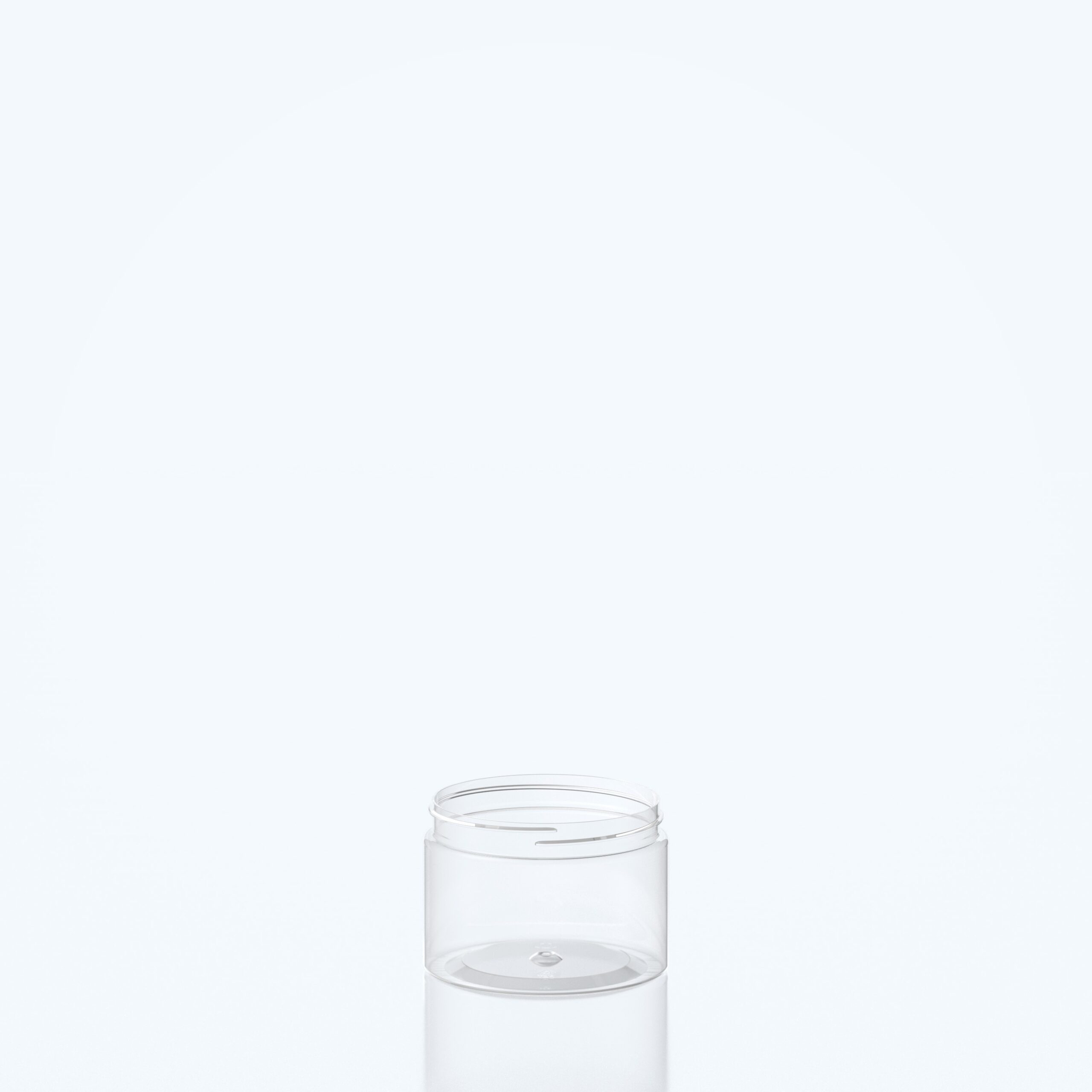 300ml Cylindrical PET Jar - 89SP400 - Clear