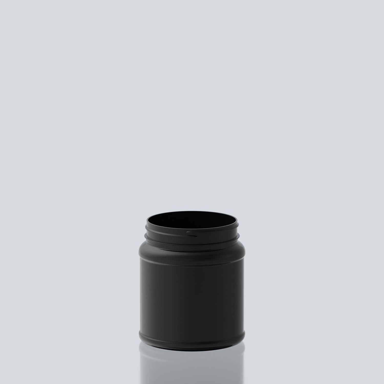 1000ml Jumbo PET Jar - 100SP400 - Black