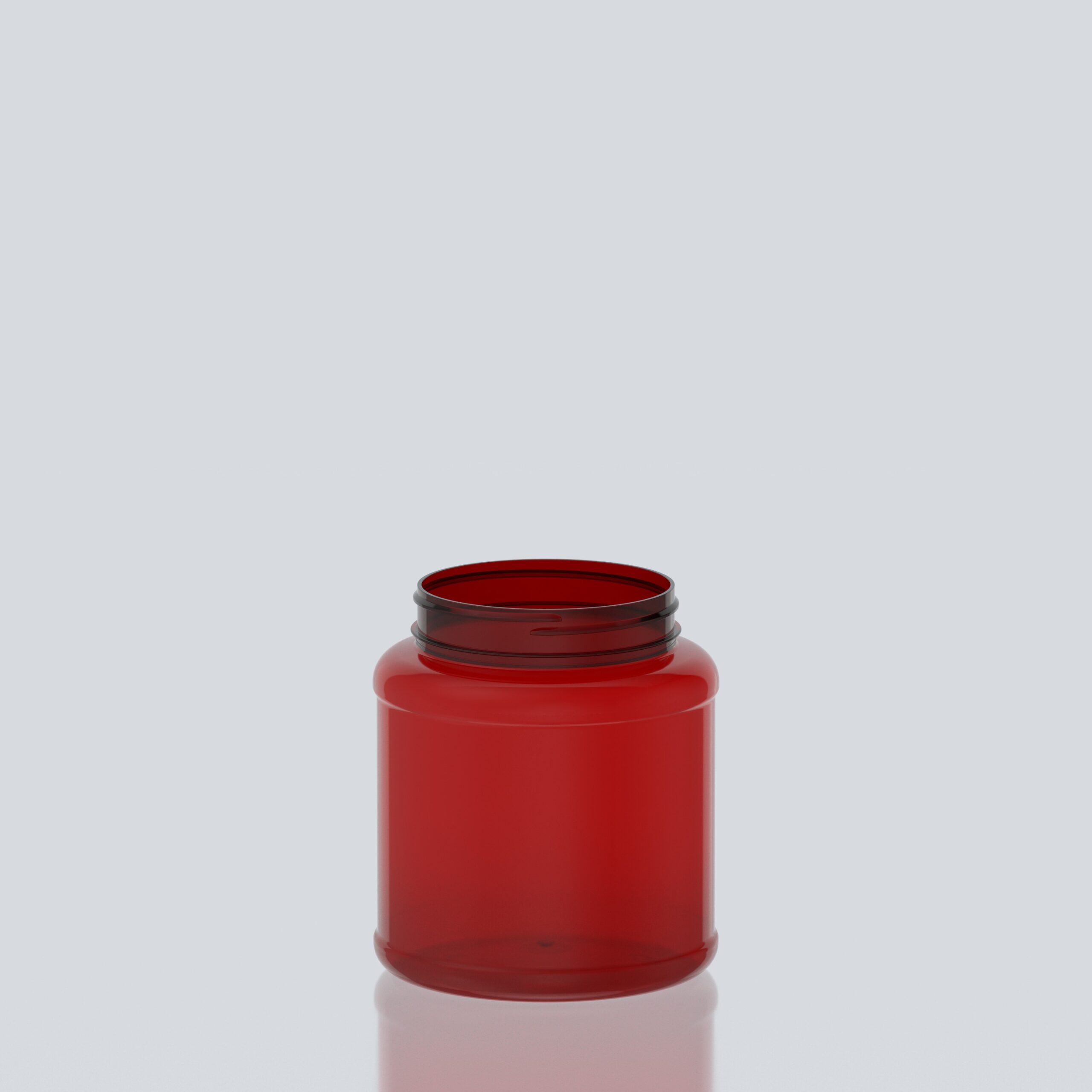 1500ml Jumbo PET Jar  - 100SP400 - Red