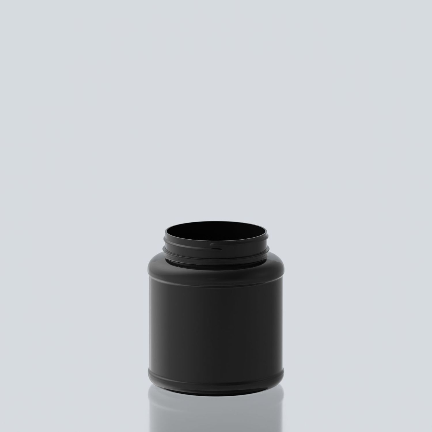 1500ml Jumbo PET Jar  - 100SP400 - Black