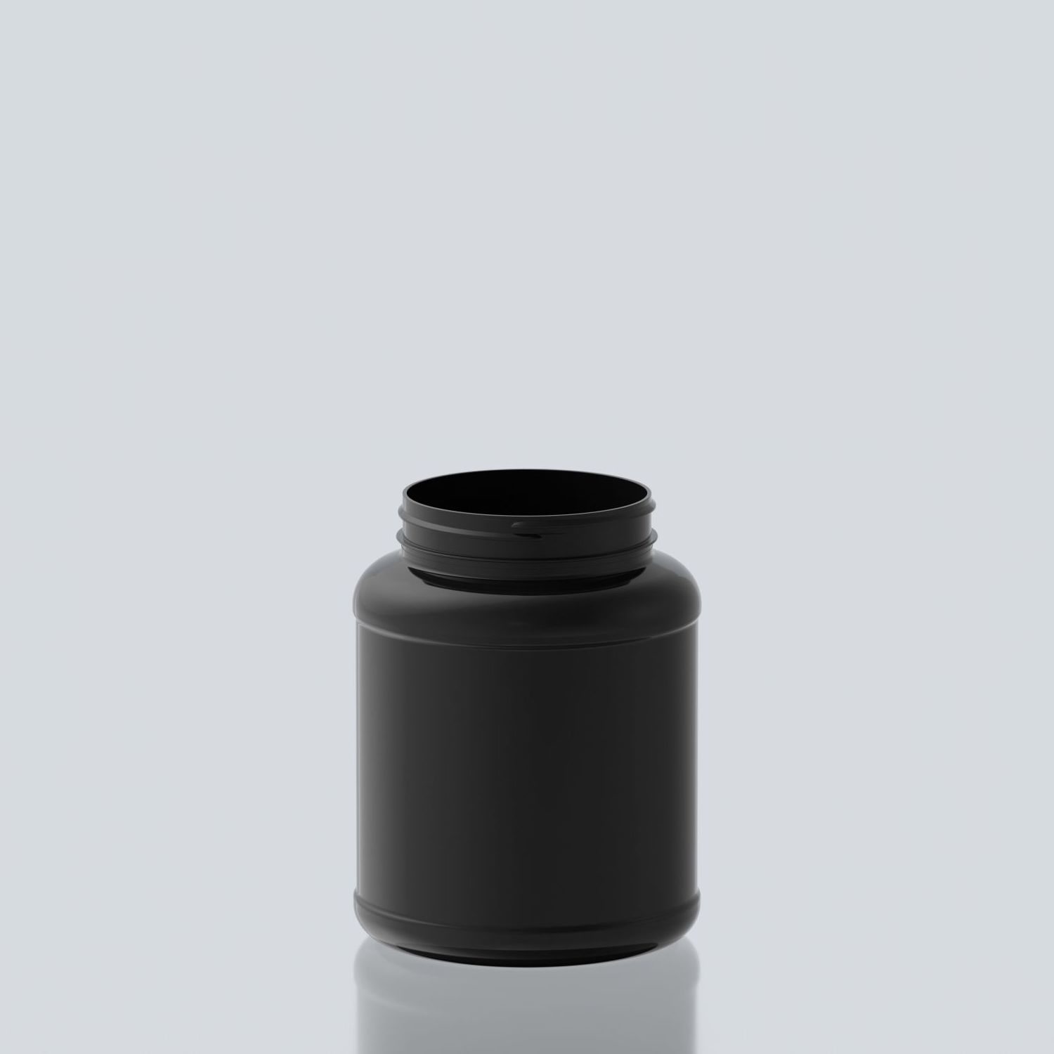 2000ml Jumbo PET Jar - 100SP400 - Black