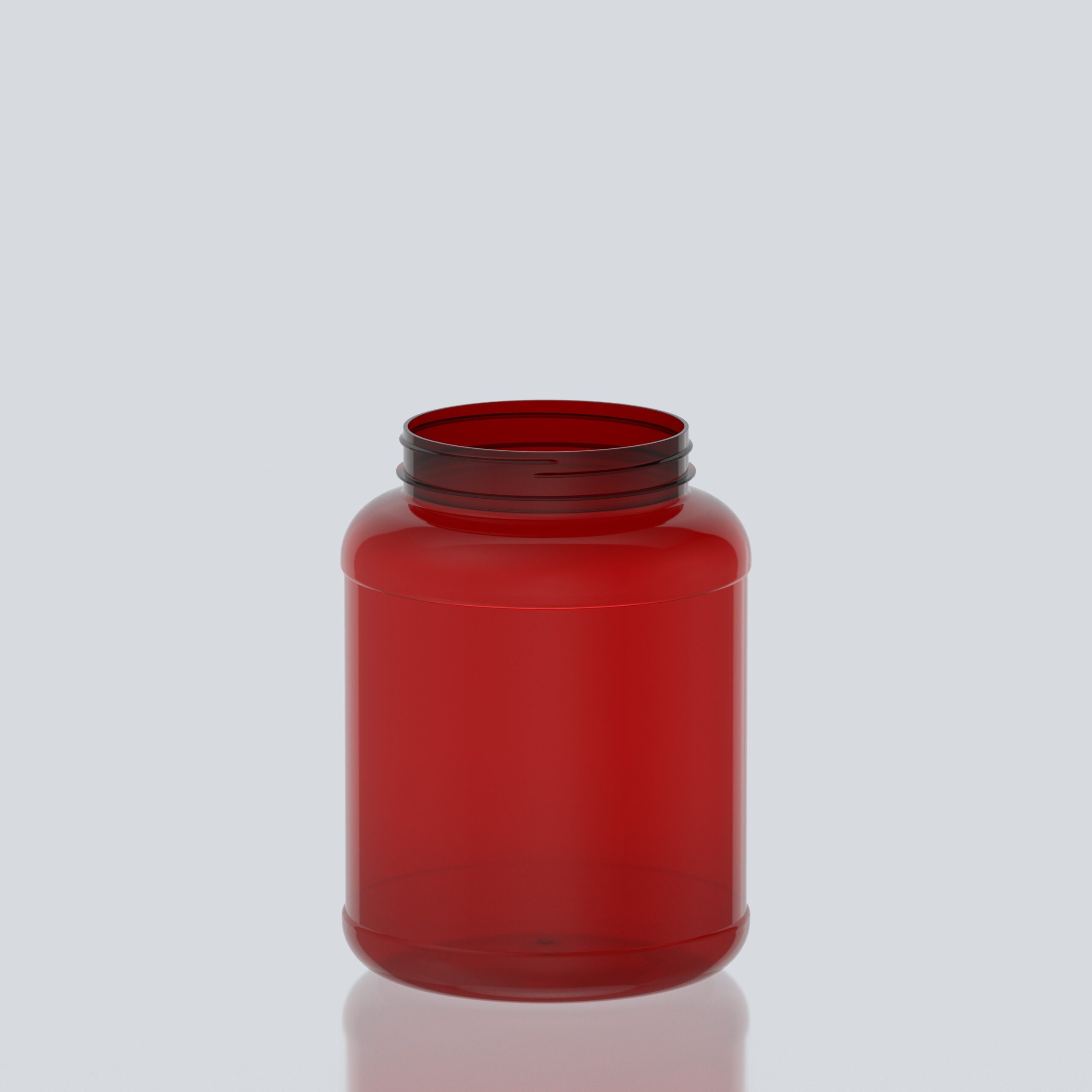 3000ml Jumbo PET Jar - 110SP400 - Red