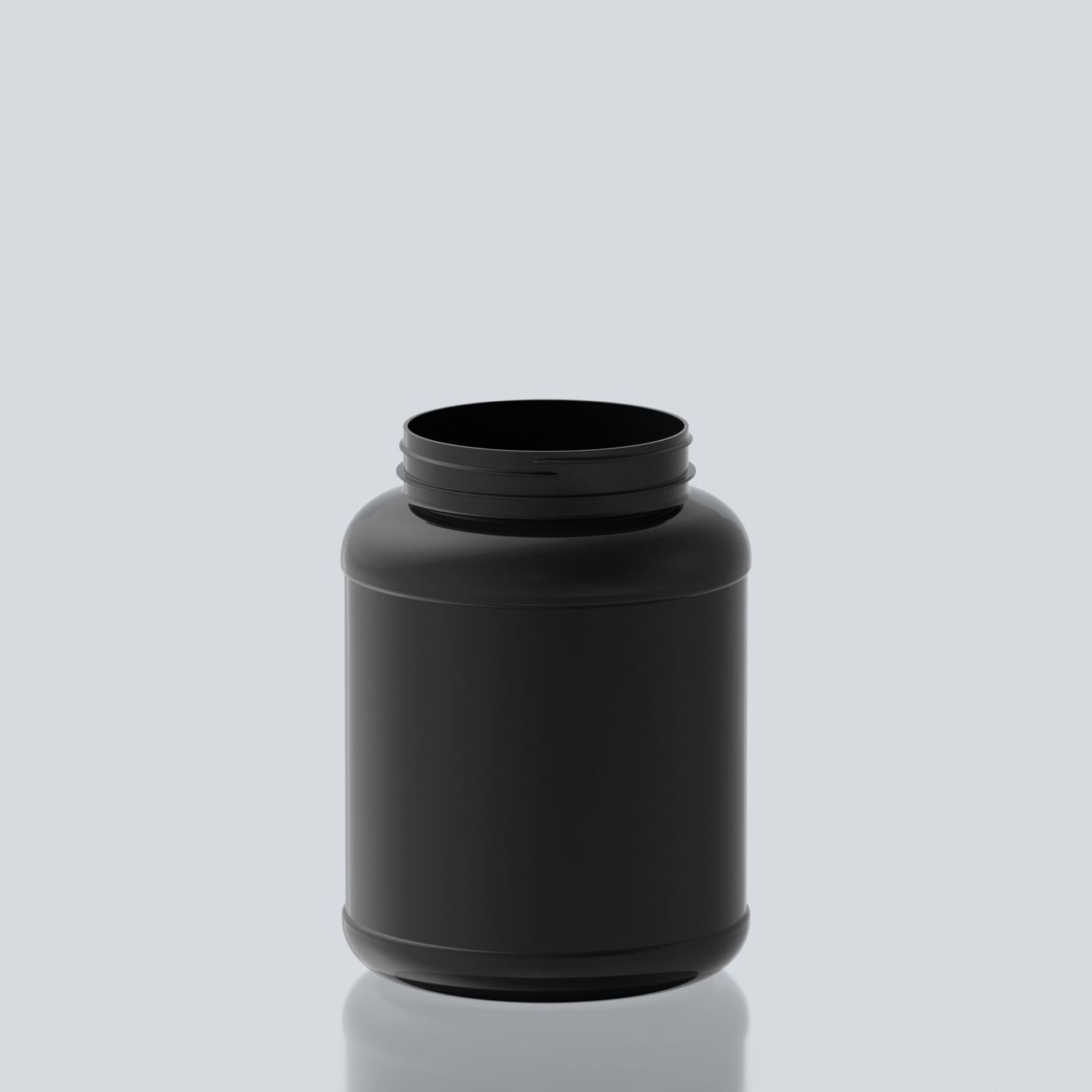 3000ml Jumbo PET Jar - 110SP400 - Black