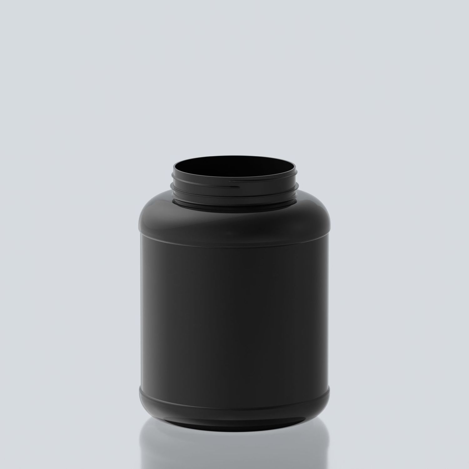 4000ml Jumbo PET Jar - 110SP400 - Black