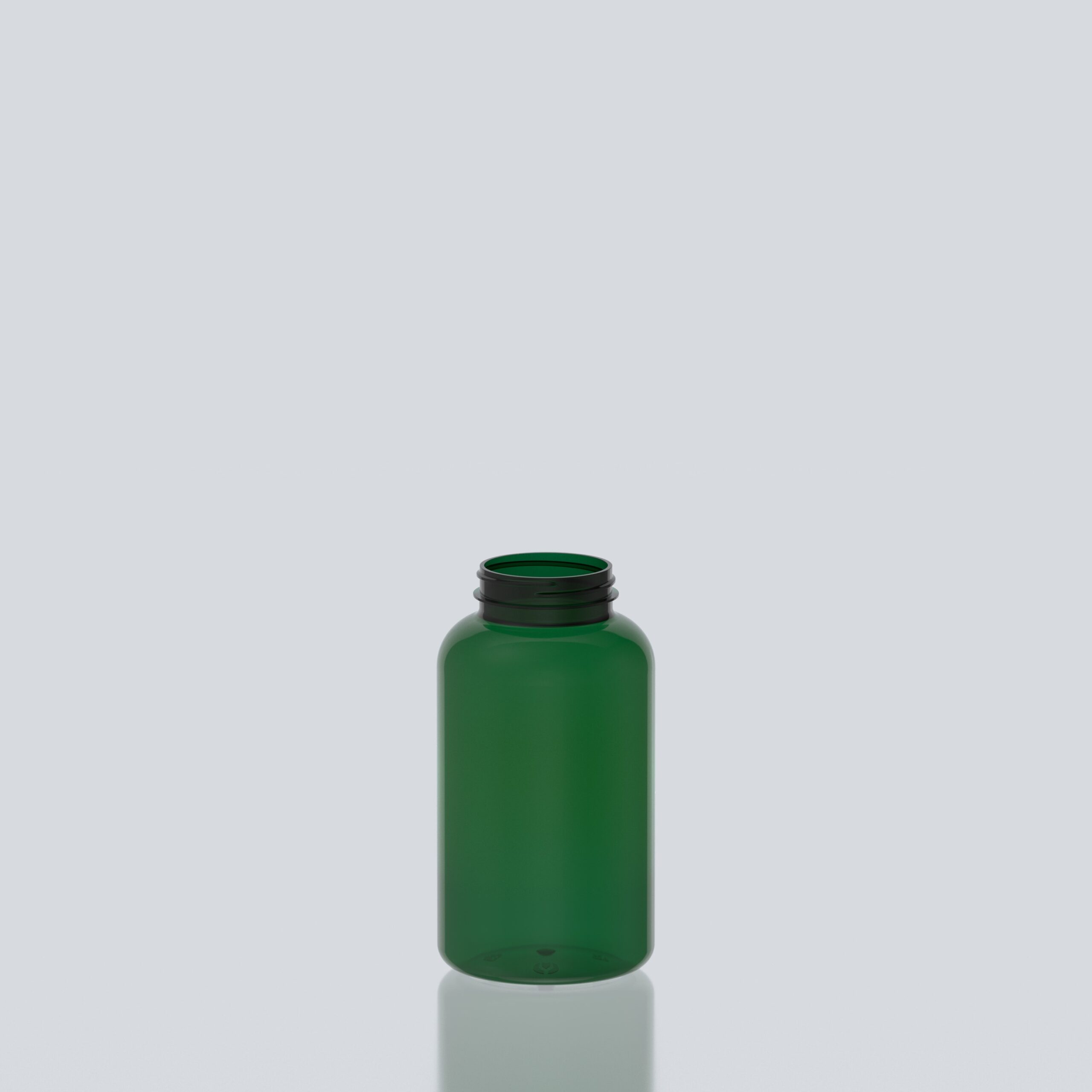 600ml PET Pill Jar - 53SP400 - Green