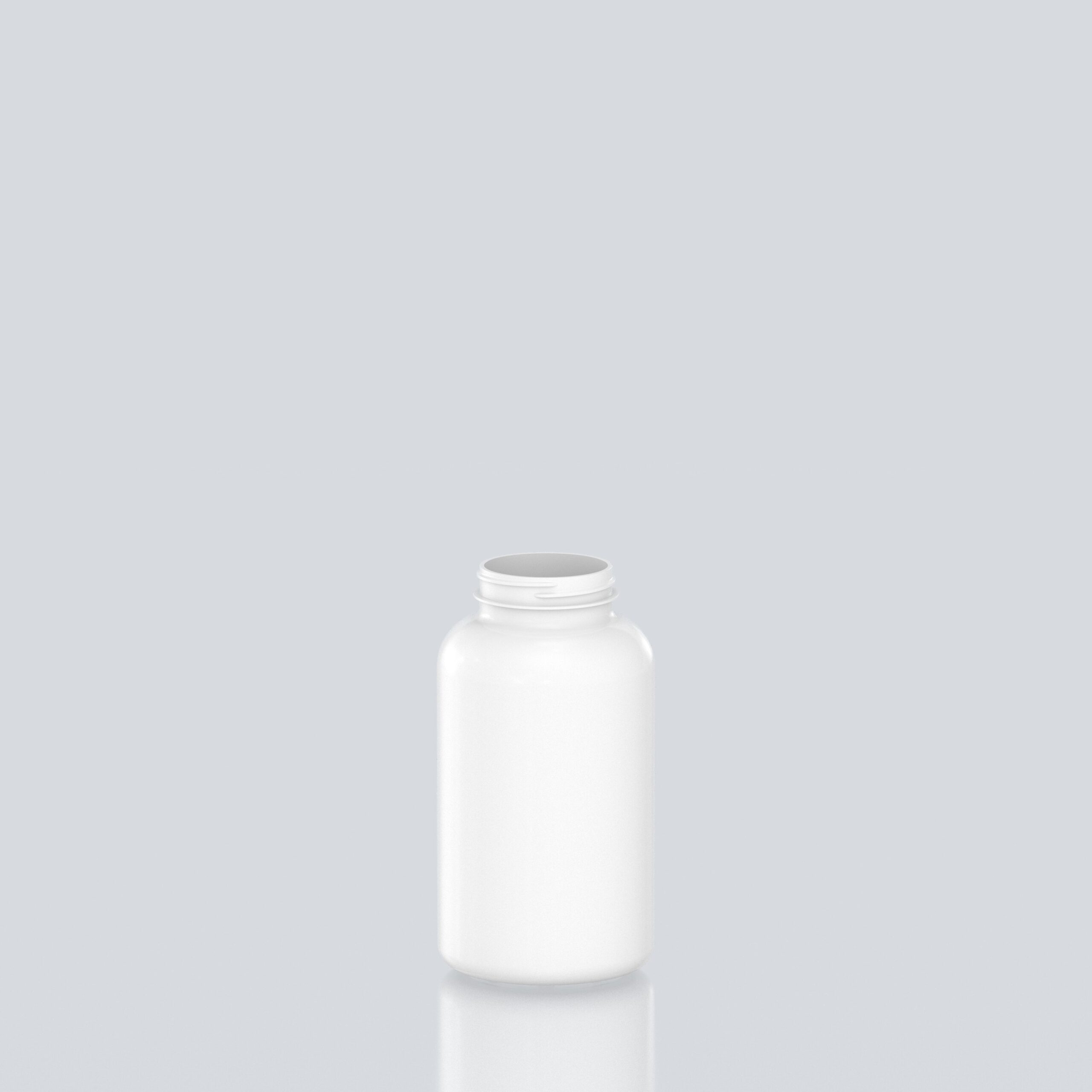 600ml PET Pill Jar - 53SP400 - White