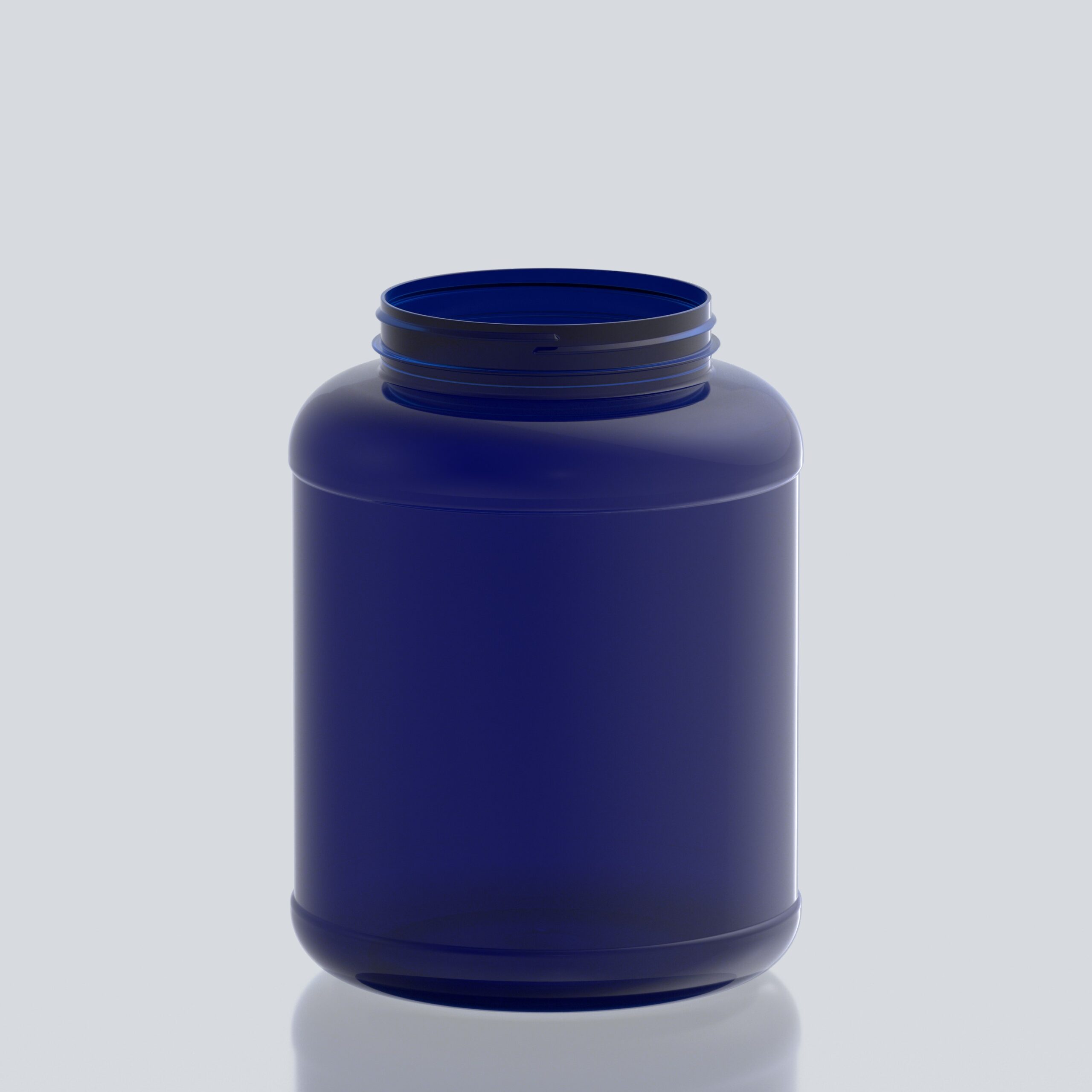 6000ml Jumbo PET Jar - 127Special - Blue