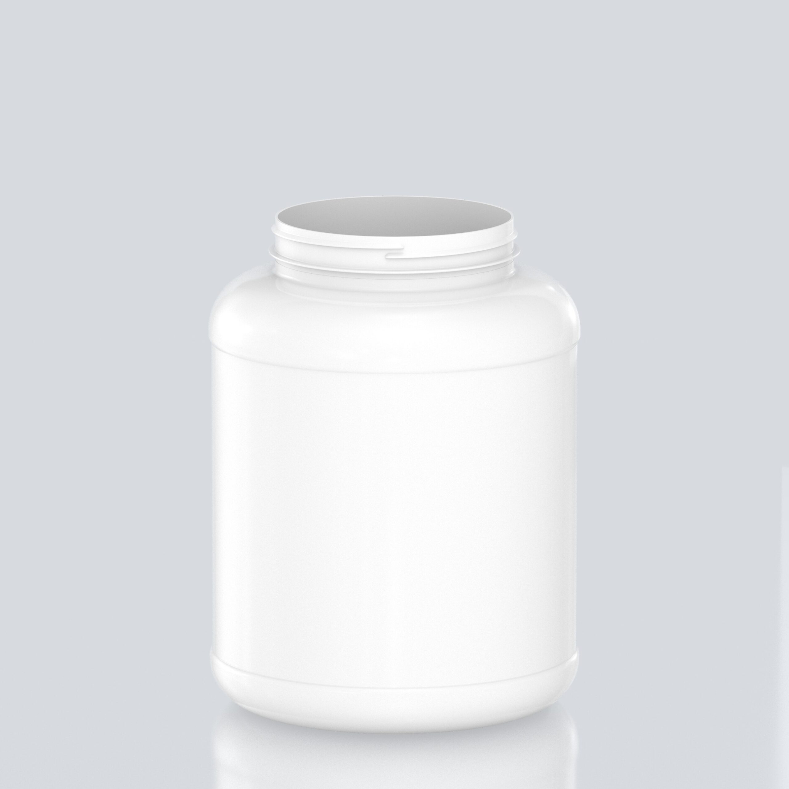 6000ml Jumbo PET Jar - 127Special - White