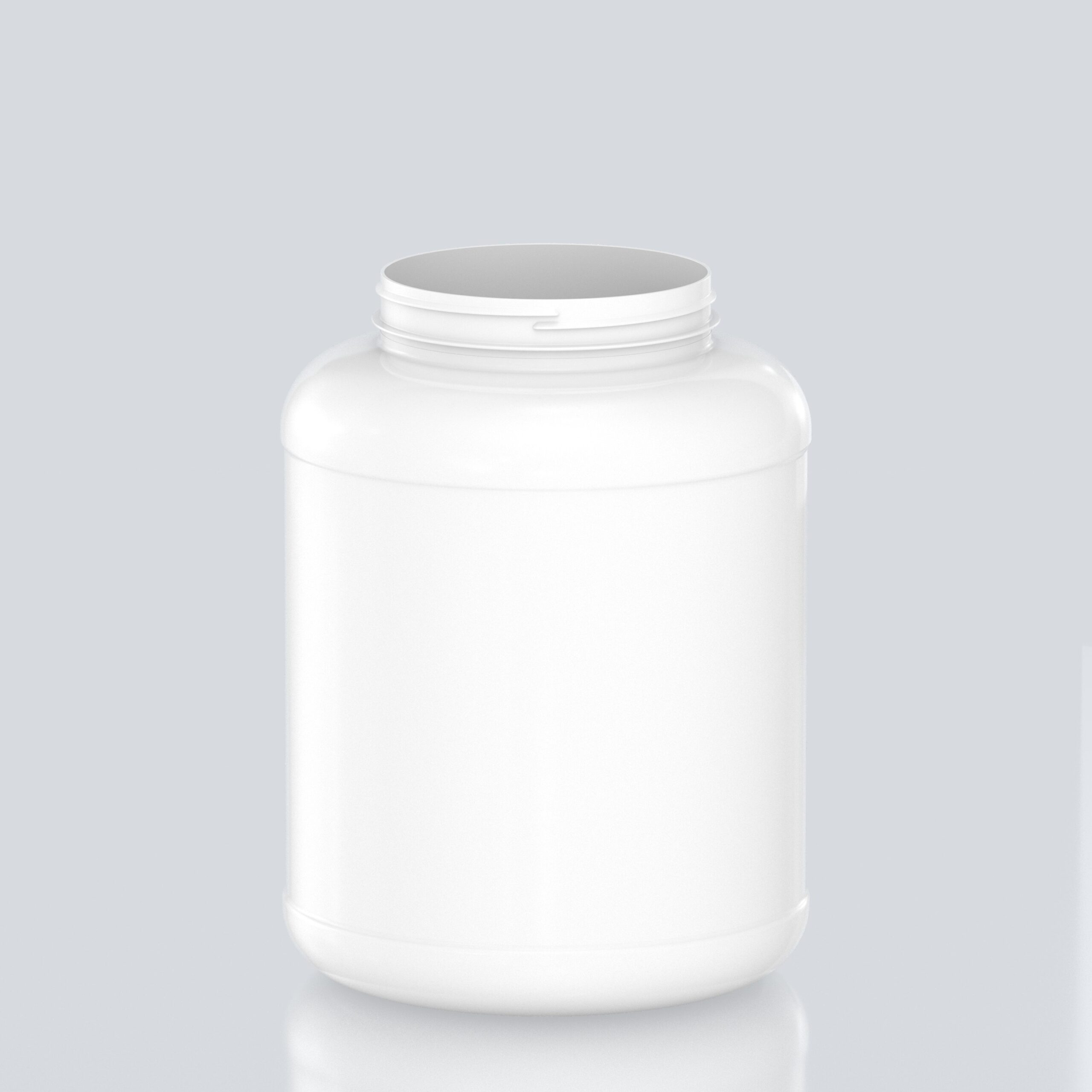 7000ml Jumbo PET Jar - 127Special - White