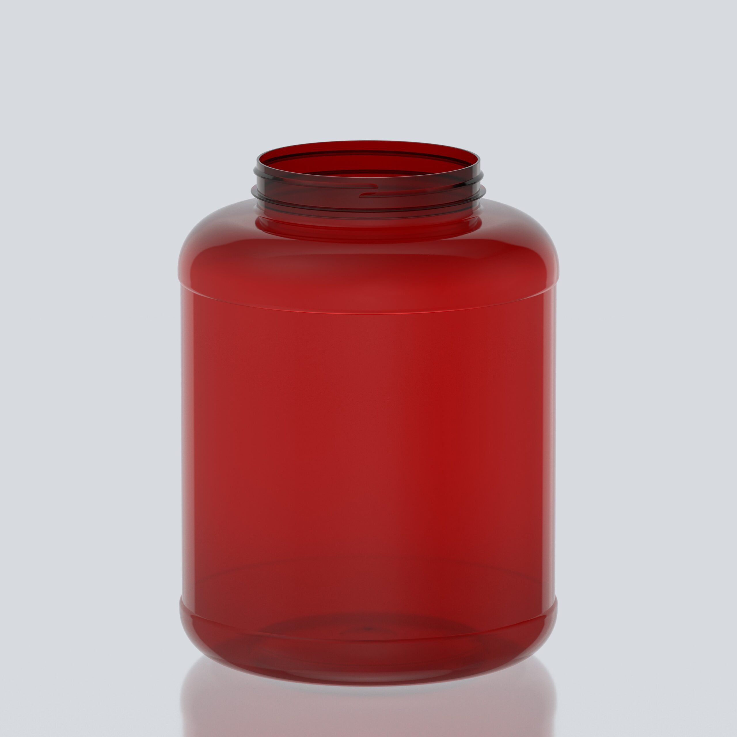 8000ml Jumbo PET Jar  - 127Special - Red
