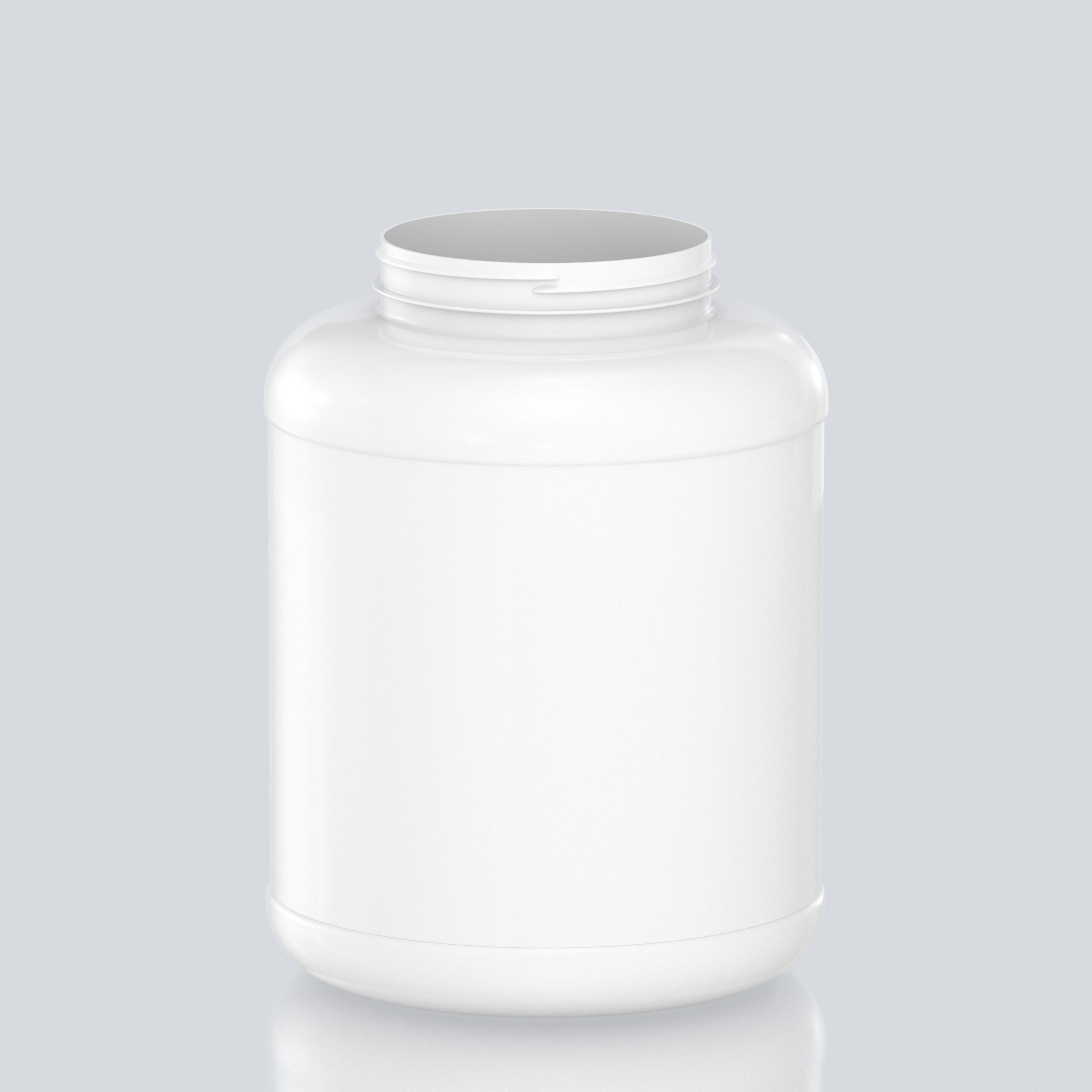 8000ml Jumbo PET Jar  - 127Special - White