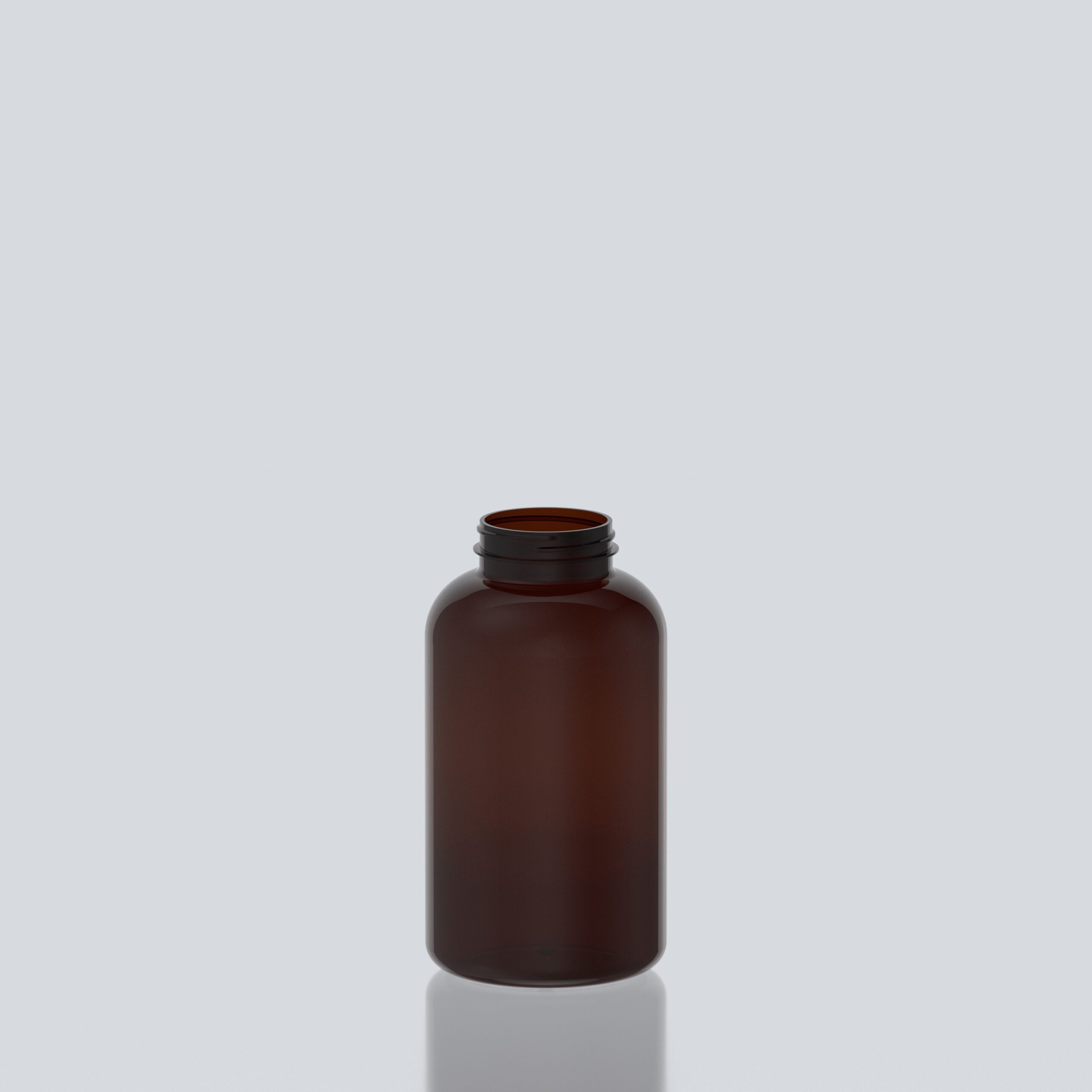 900ml PET Pill Jar - 53SP400 - Amber