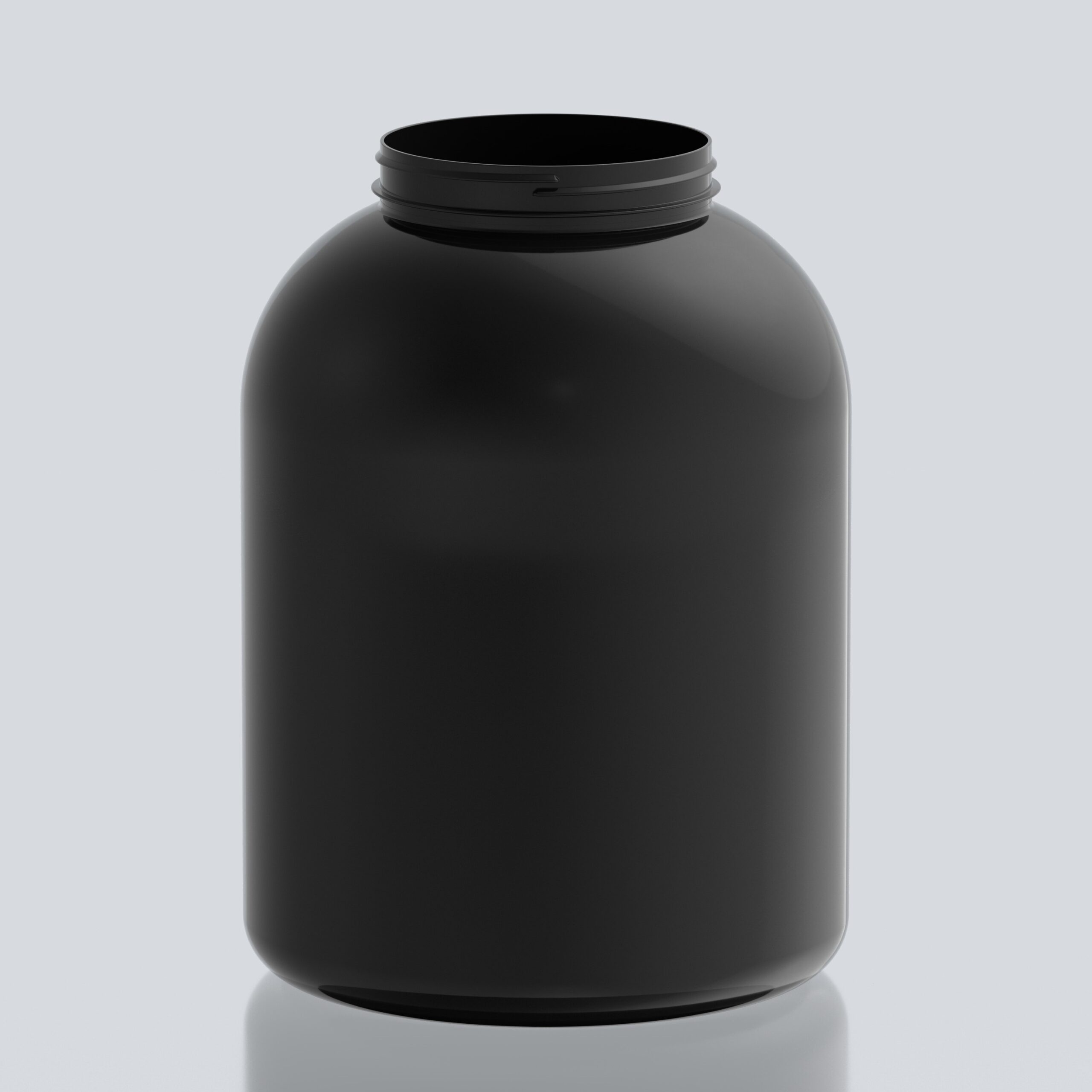 10000ml PET Bull Jar - 127Special - Black