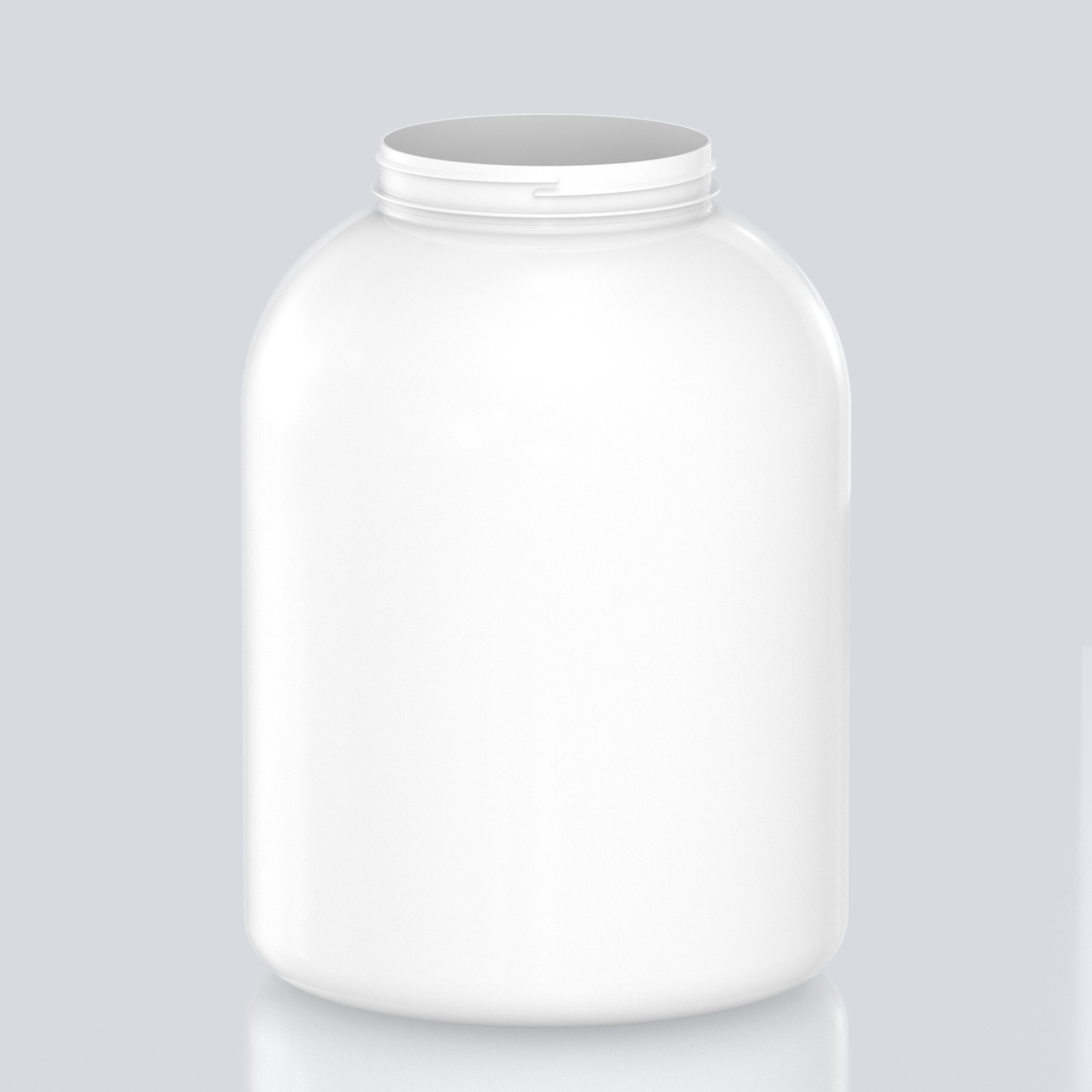 10000ml PET Bull Jar - 127Special - White