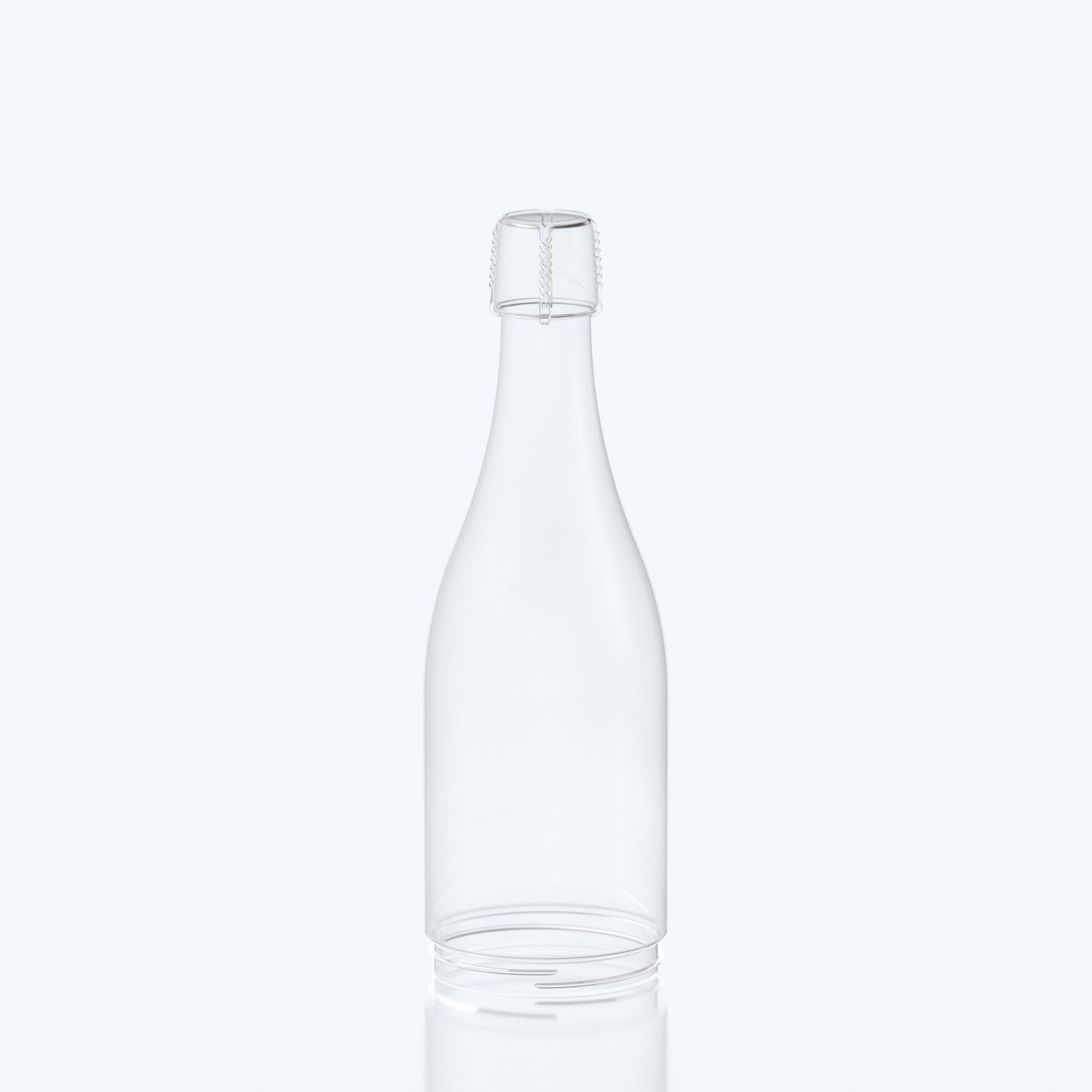 1100ml Champagne PET Gift Bottle - 89SP400 - Clear