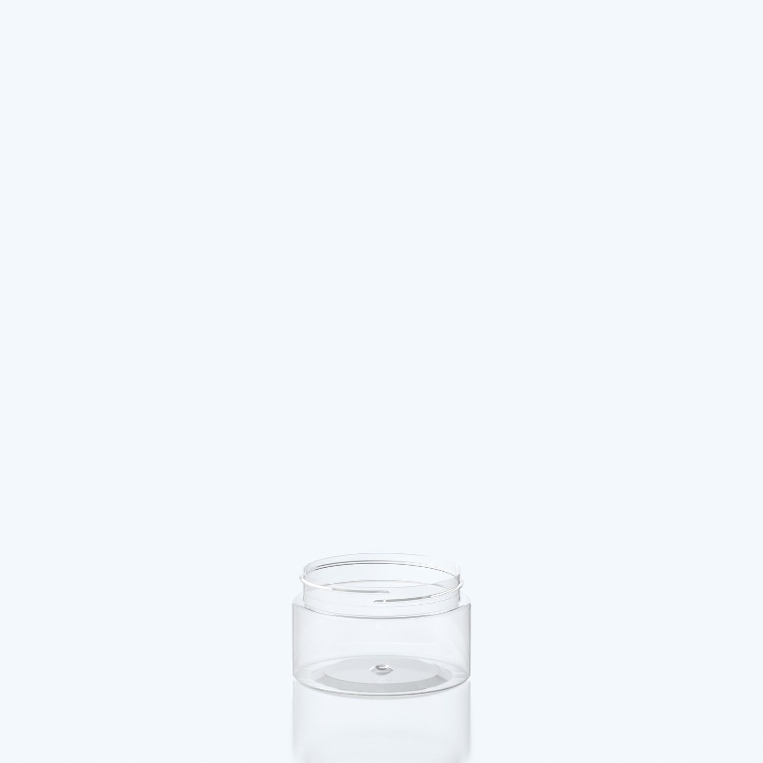 250ml Cylindrical Child-resistant PET Jar - 89SP400 CRC - Clear