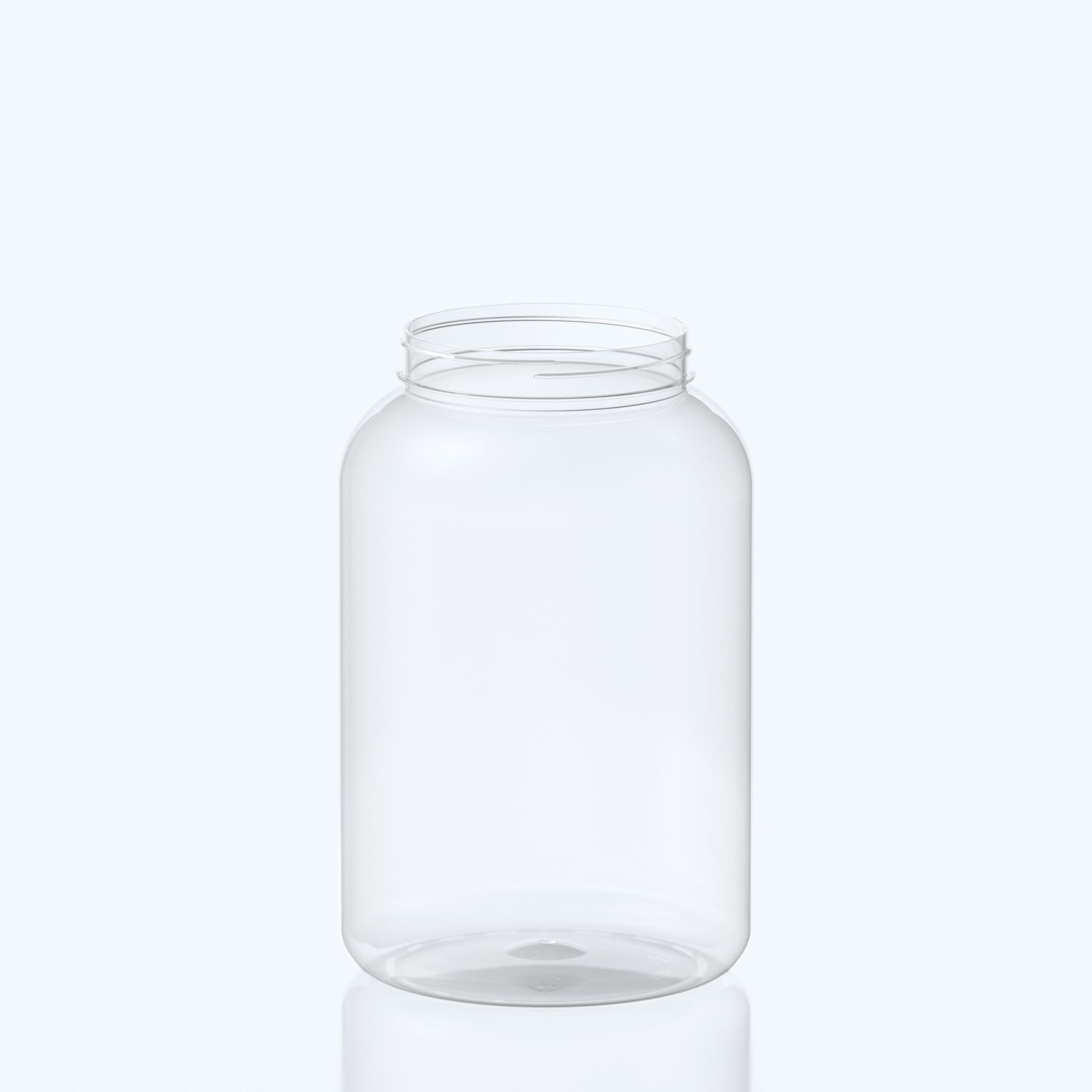 4000ml PET Bull Jar - 110SP400 - Clear