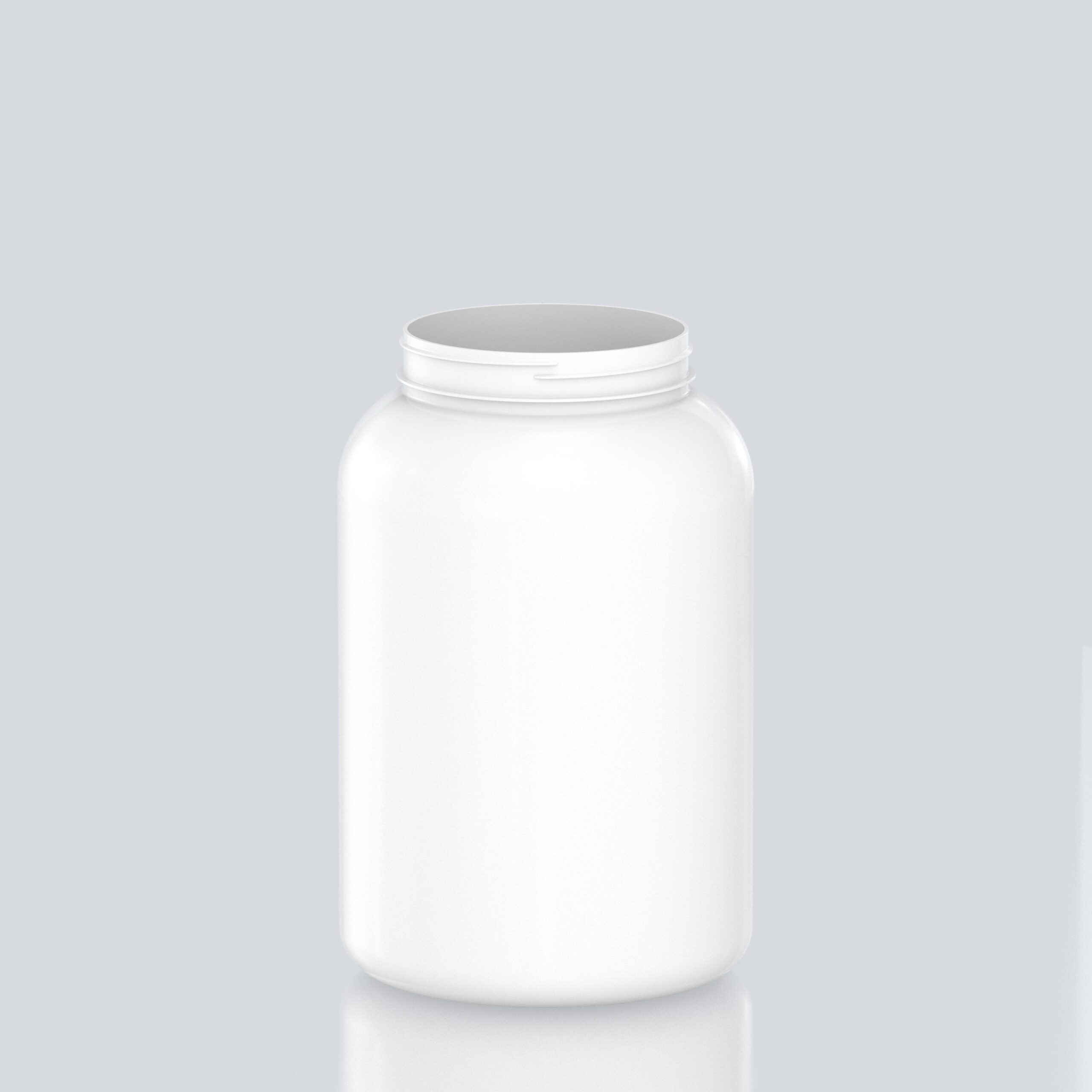 4000ml PET Bull Jar - 110SP400 - White