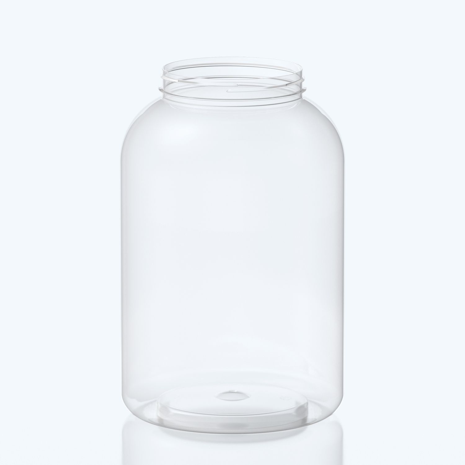 8000ml PET Bull Jar  - 127Special - Clear