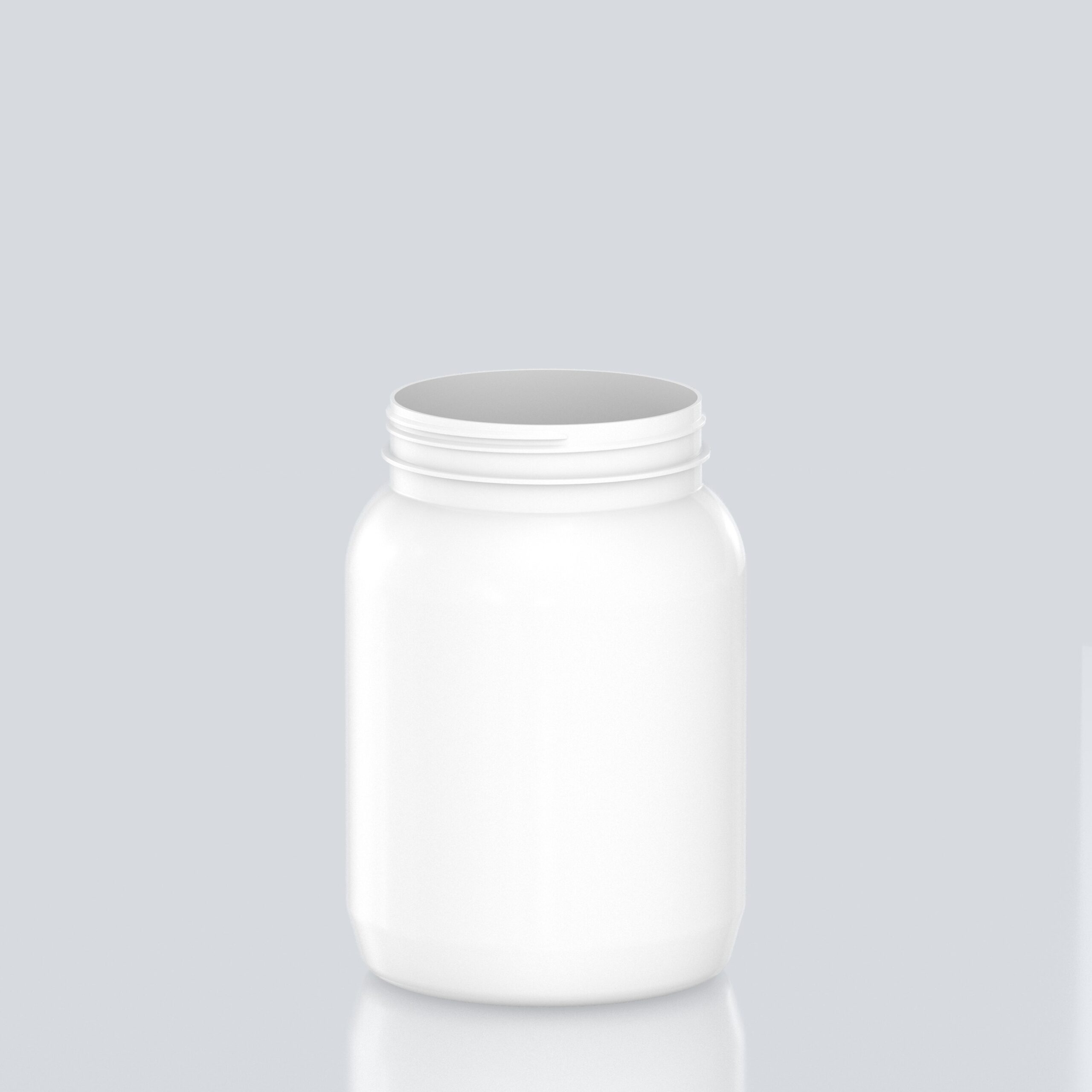 3000ml PET Gallon Bull Jar - 120SP400 - White