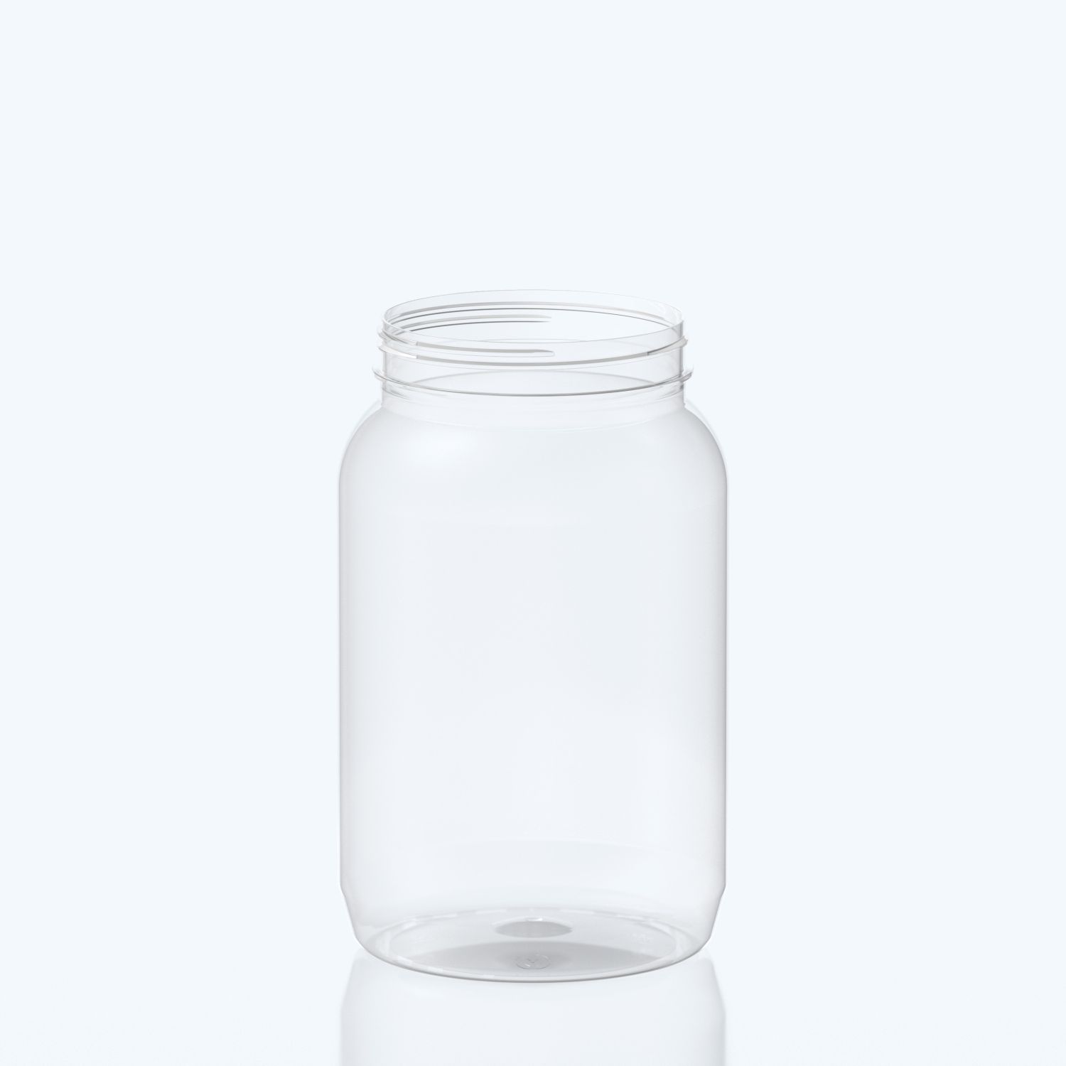 4000ml PET Gallon Bull Jar - 120SP400 - Clear