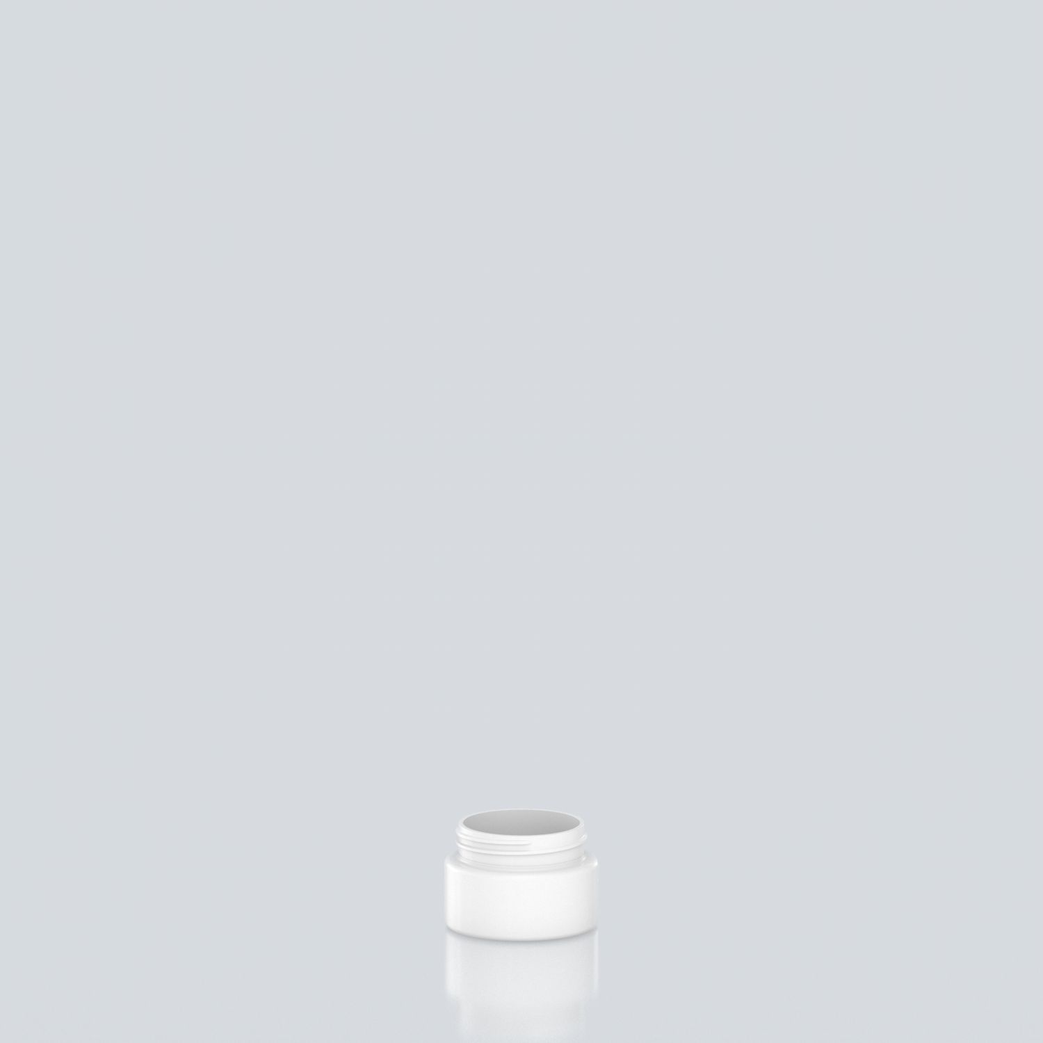 75ml Cylindrical Child-resistant Pill Jar - 53SP400 CRC - White