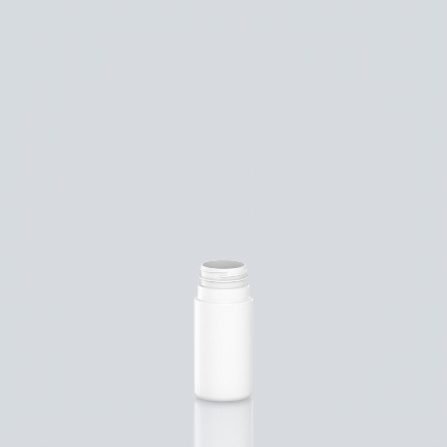 200ml Beauty PET Packer - 45SP400 - White
