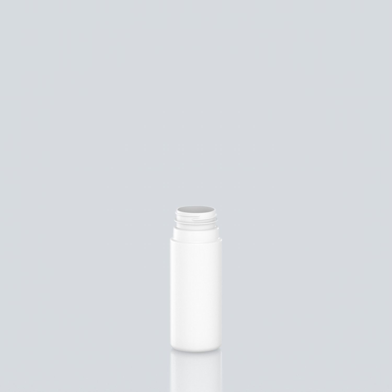 250ml Beauty PET Packer - 45SP400 - White