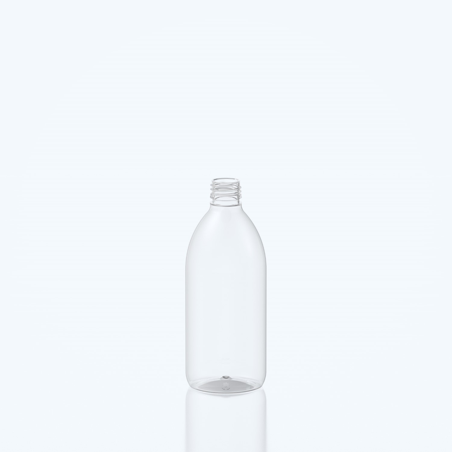 500ml Stretched Sirop PET Bottle - 28ROPP - Clear