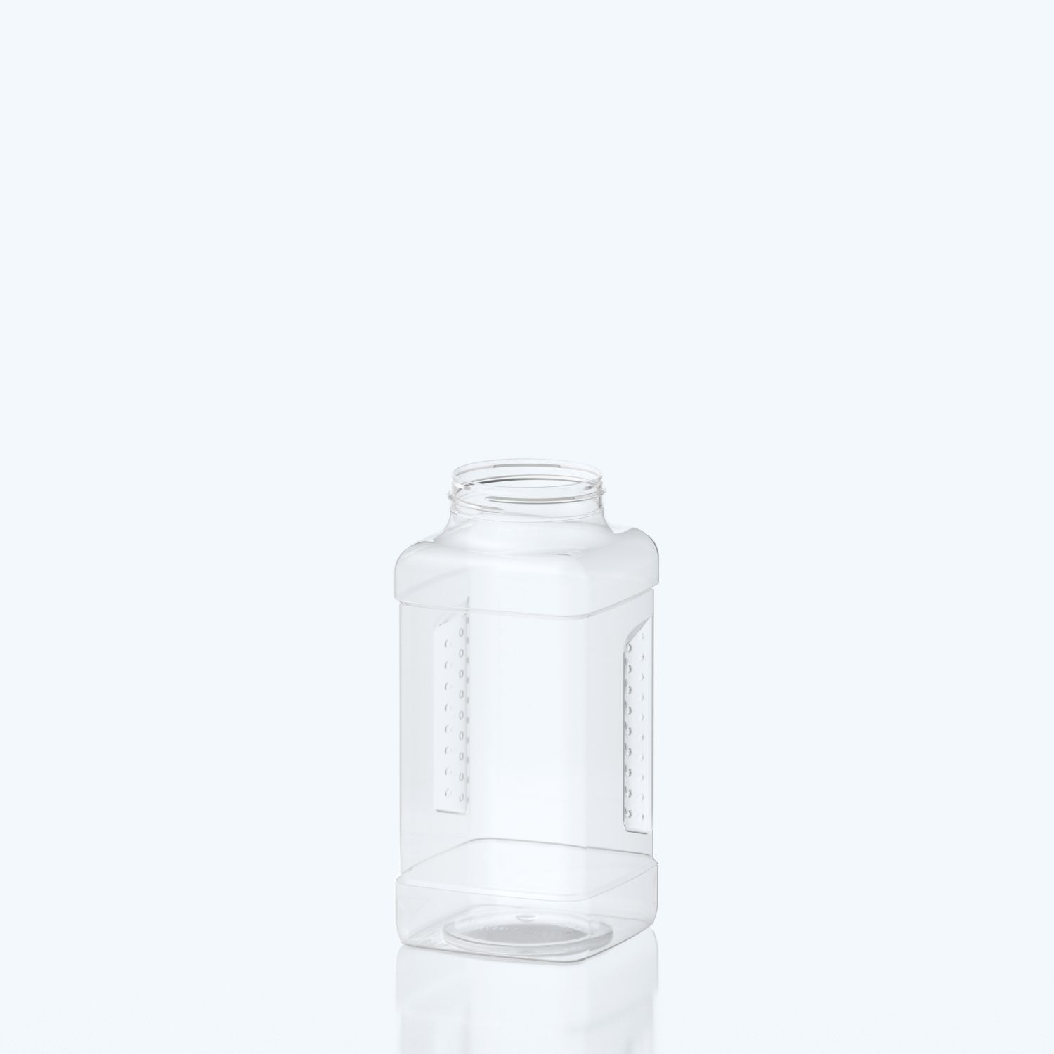 1000ml PET Jar with grip - 63SP400 - Clear