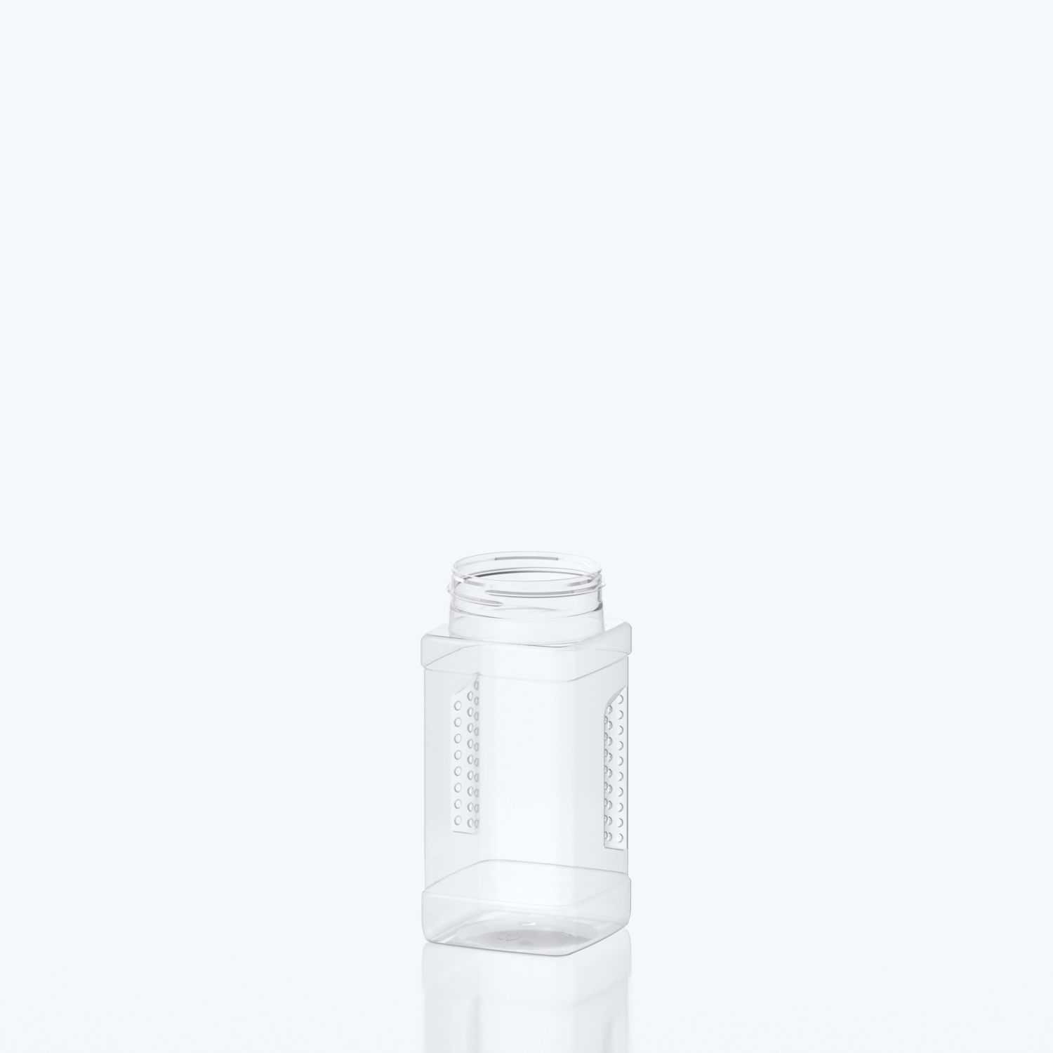 500ml PET Jar with grip - 63SP400 - Clear