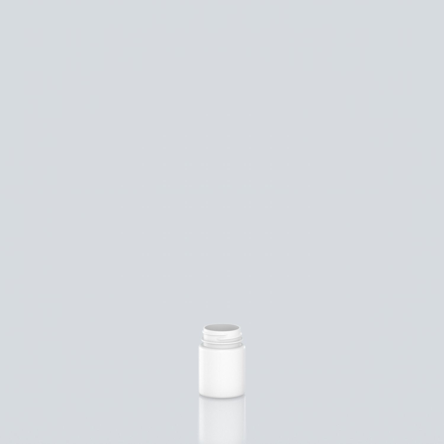 60ml PET Pill Jar - 38SP400 - White