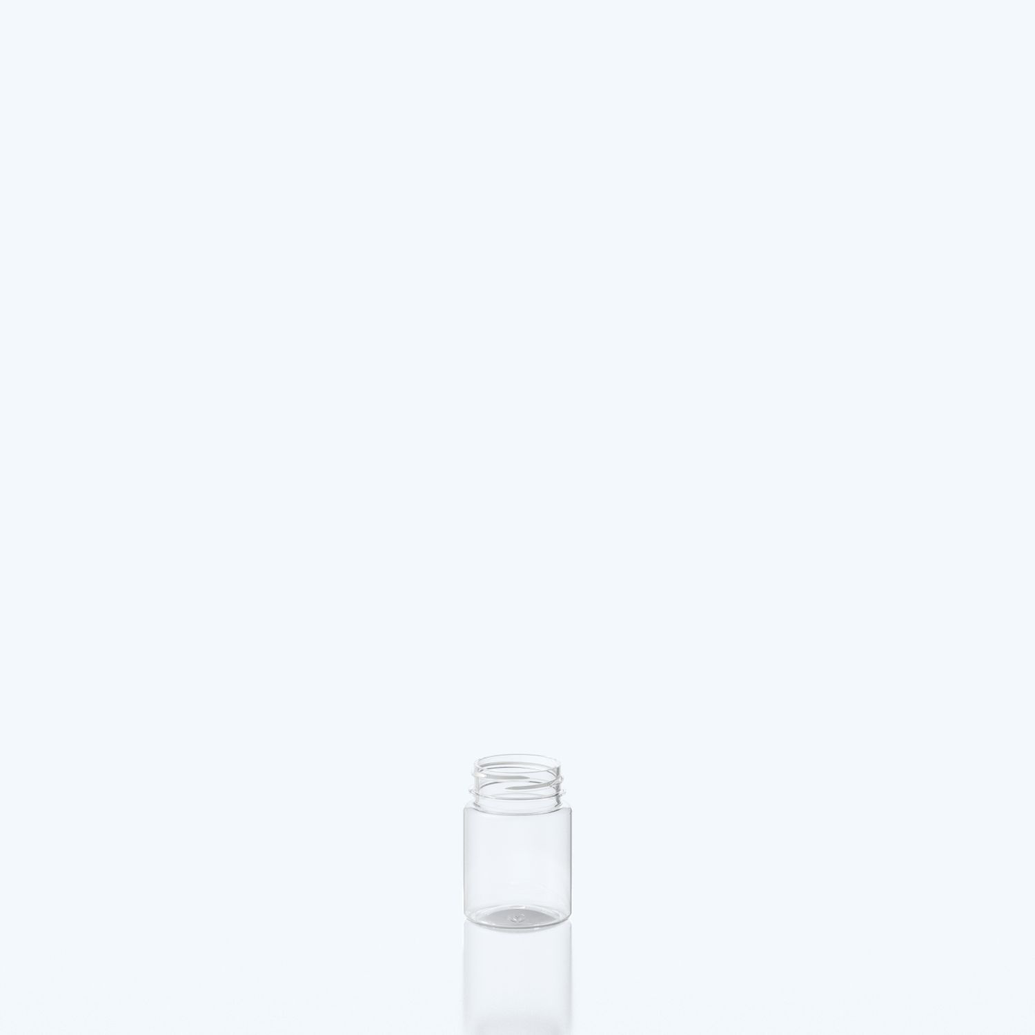 60ml PET Pill Jar - 38SP400 - Clear