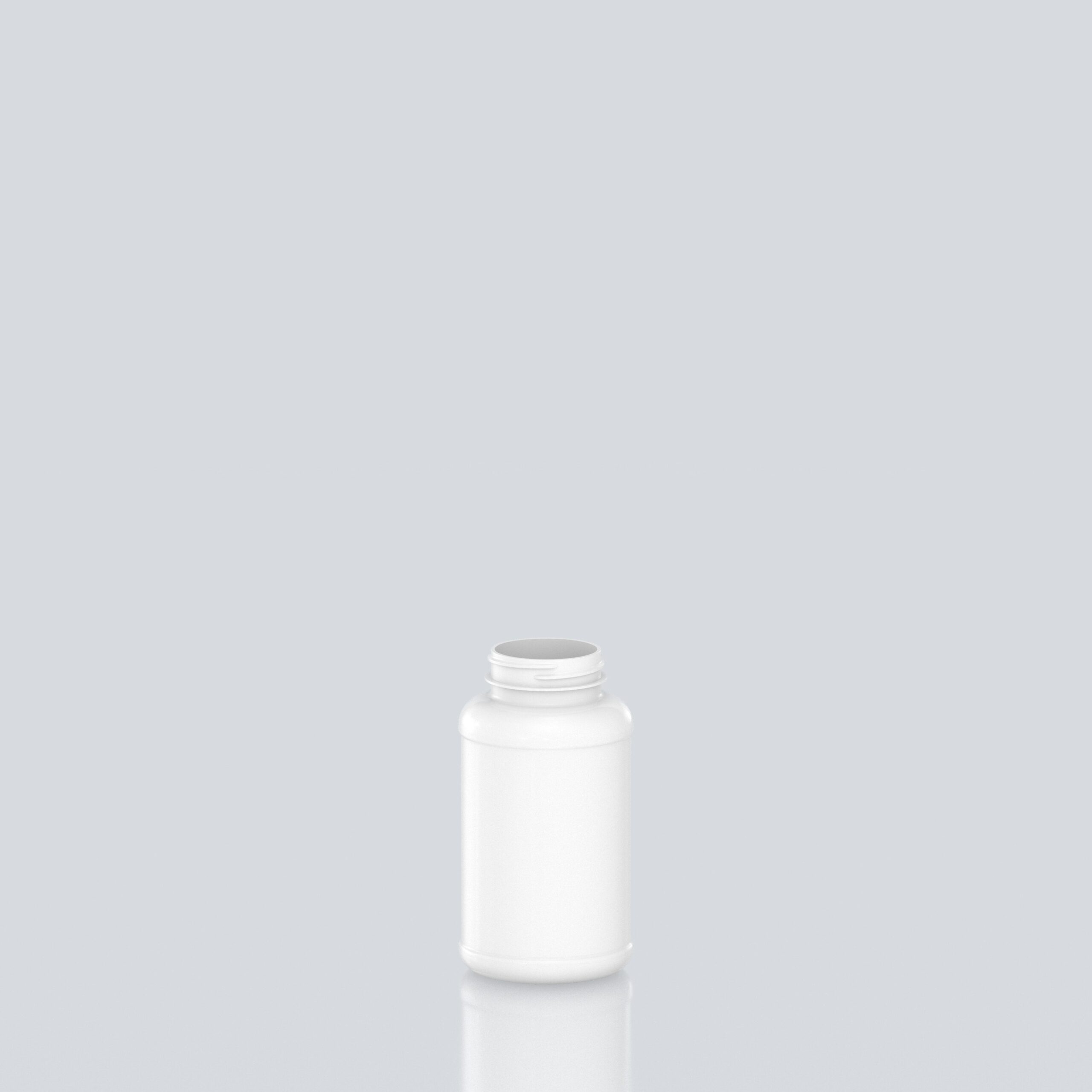 300ml PET Jumbo Pill Jar - 45SP400 - White