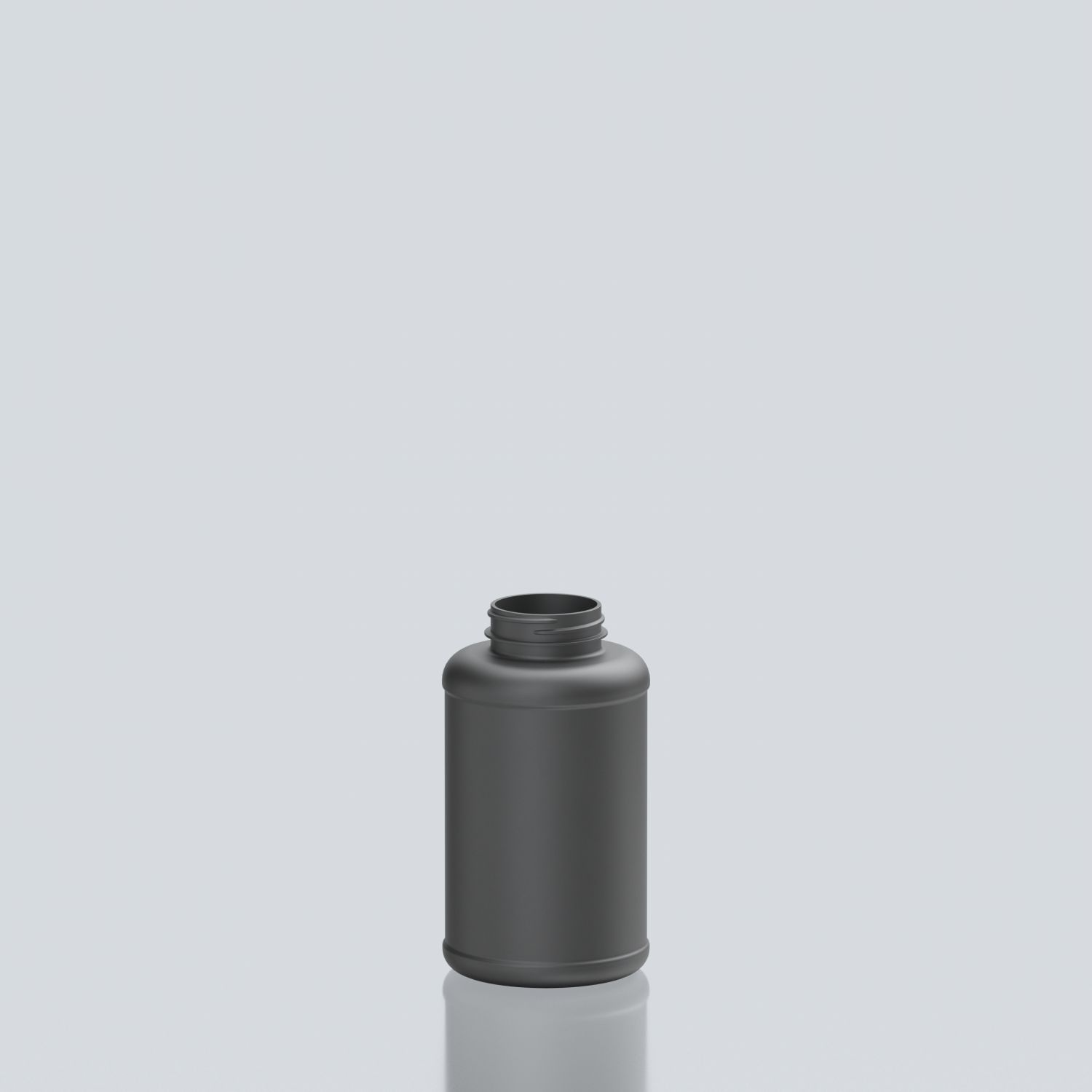 500ml PET Jumbo Pill Jar - 45SP400 - Silver