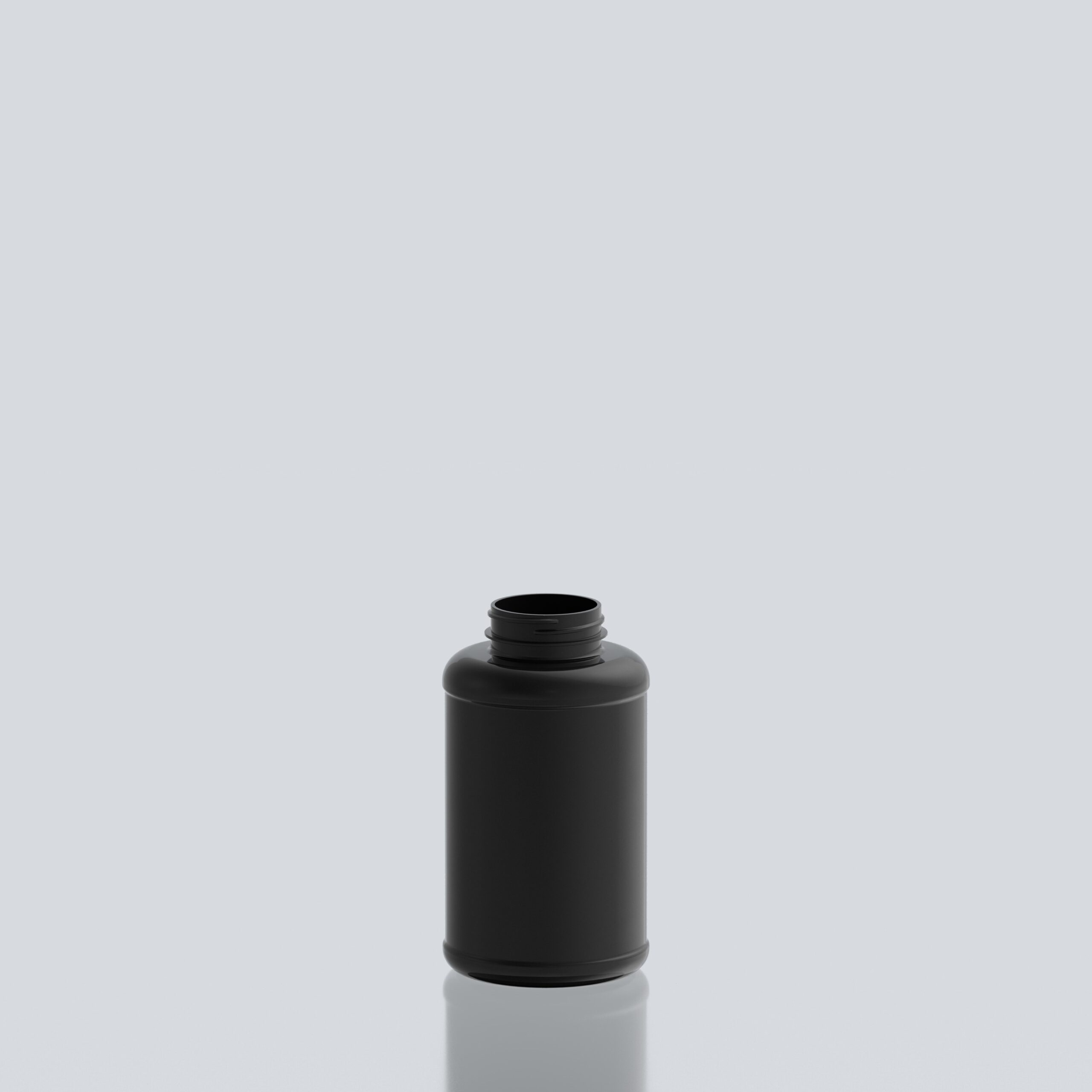 500ml PET Jumbo Pill Jar - 45SP400 - Black