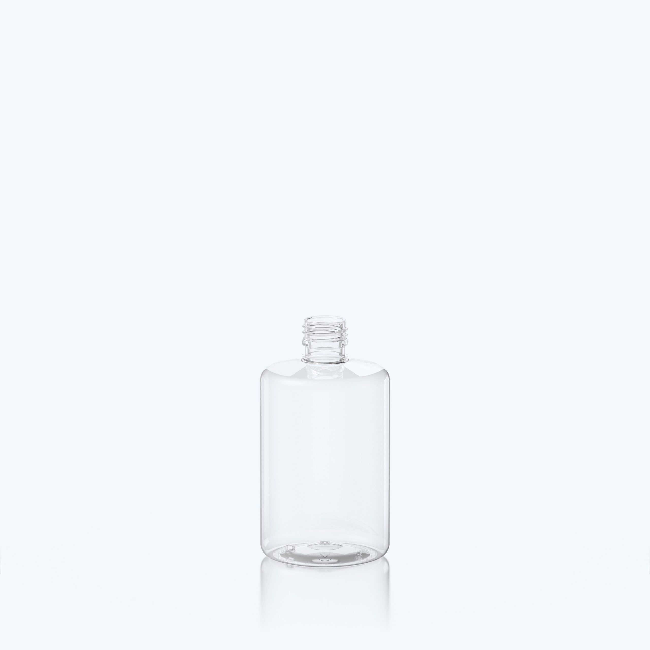 500ml Tubular PET Bottle - 28ROPP - Clear
