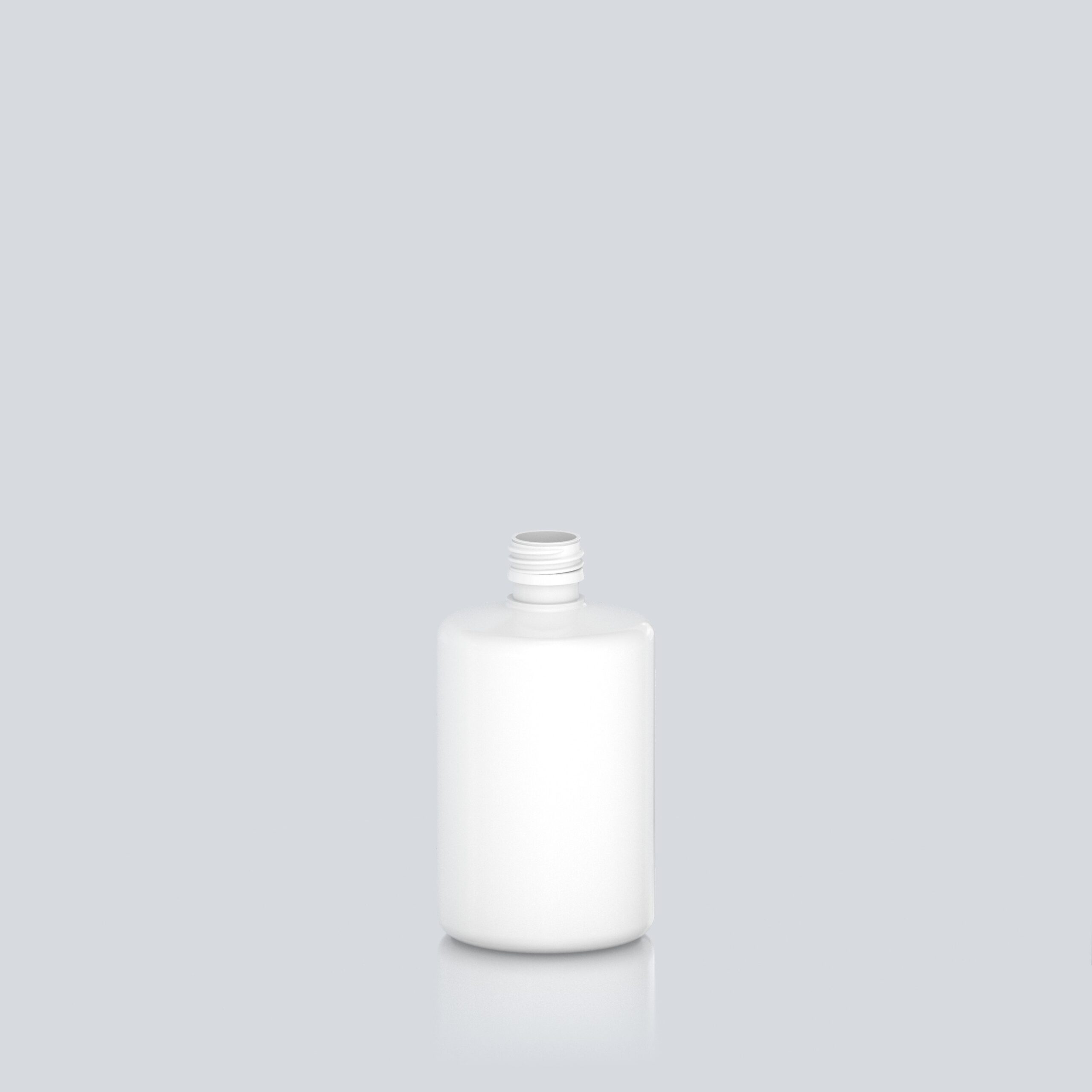 500ml Tubular PET Bottle - 28ROPP - White