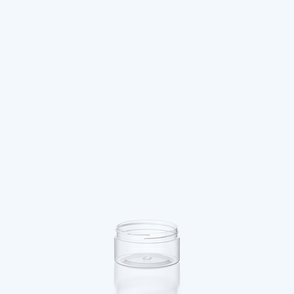 200ml Cylindrical PET Jar - 89SP400 - Clear