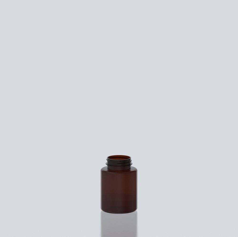 200ml PET Gummy Jar - 45SP400 - Amber
