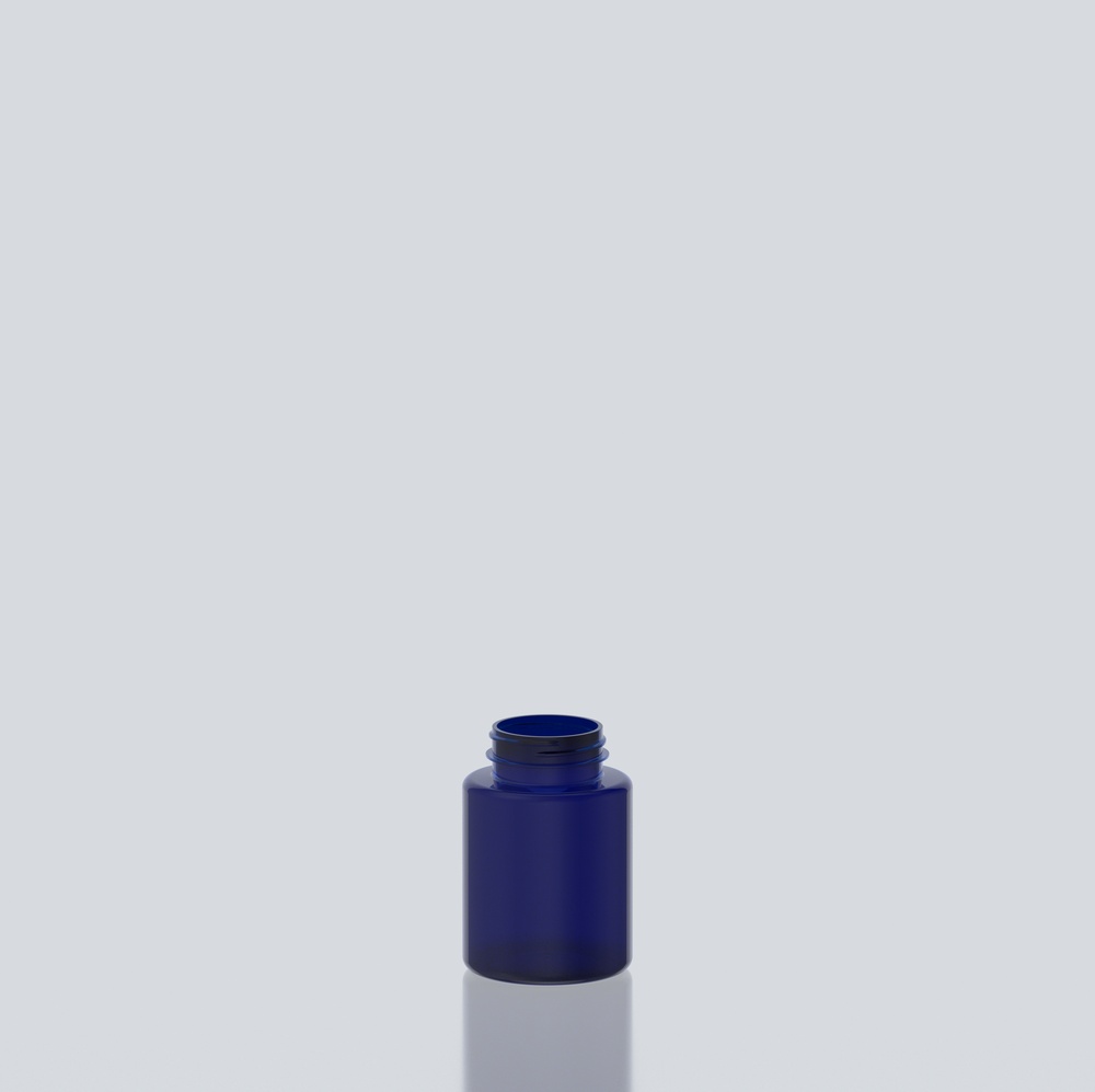 200ml PET Gummy Jar - 45SP400 - Blue