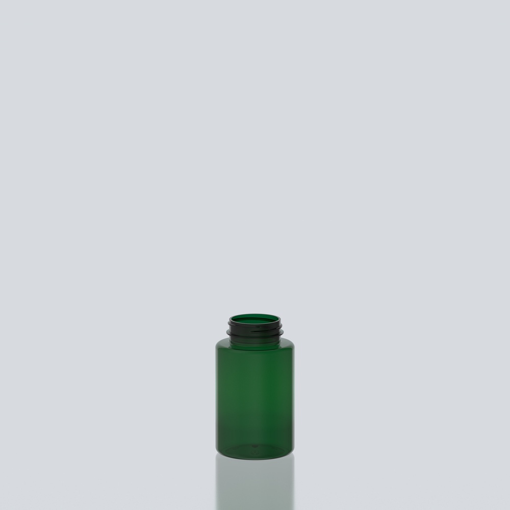 250ml PET Gummy Jar - 45SP400 - Green